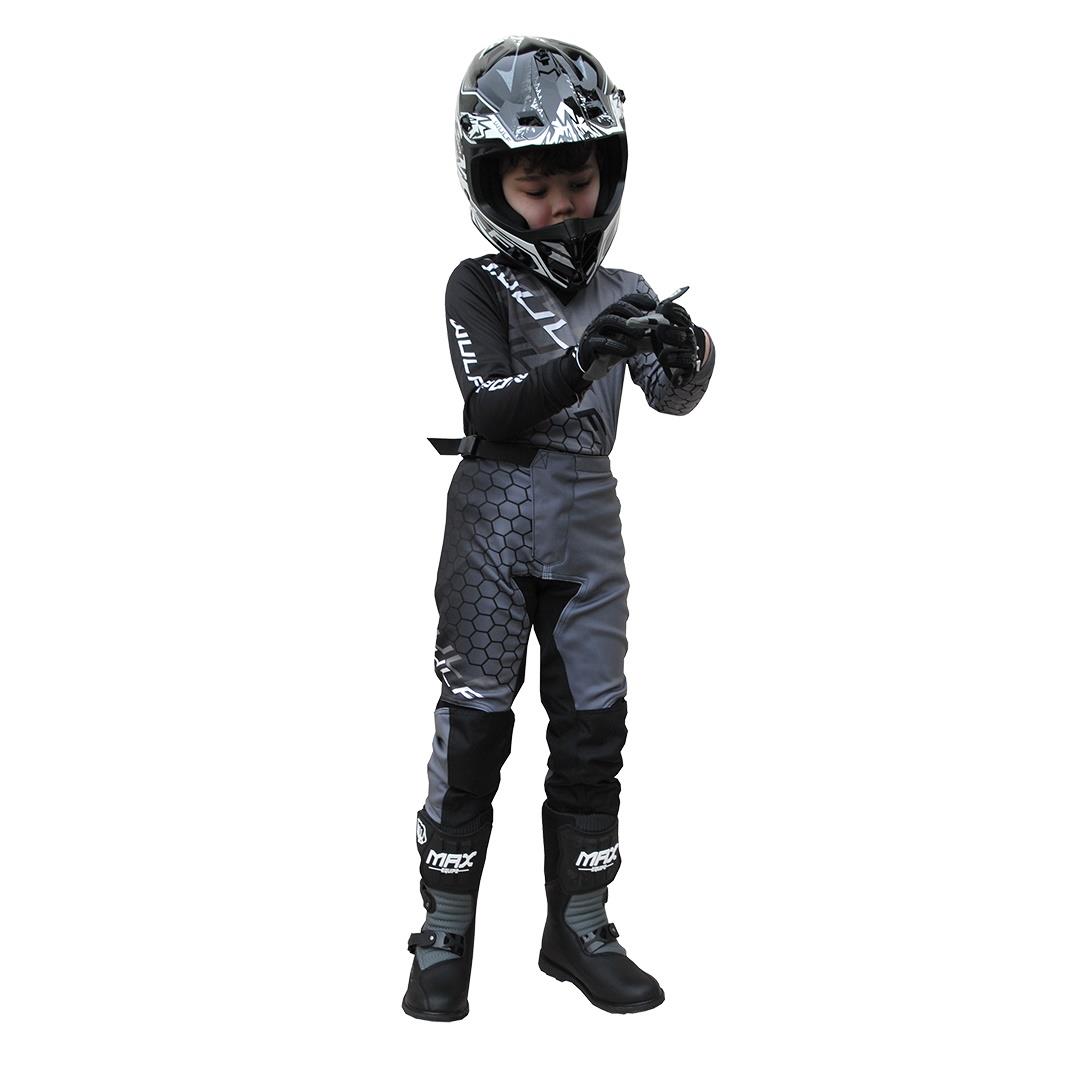 Wulfsport Cub Connect Motocross Trikot Kinder Motorcross MX Quad Shirt Jugend Top - Bild 9 von 17