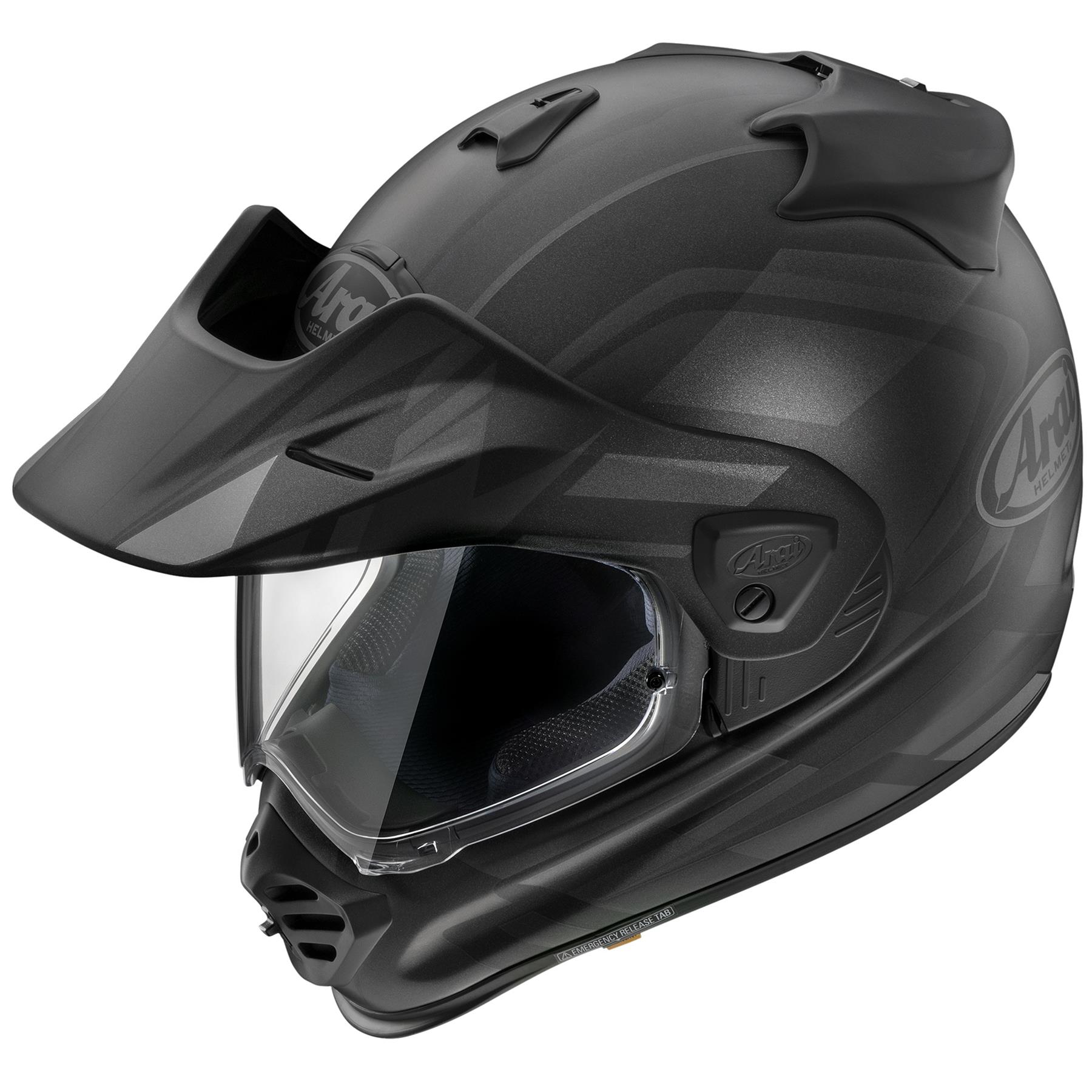 Arai Tour X5 Discovery Adventure Motorcycle Helmet Dual Sport Red Blue White - Picture 5 of 8