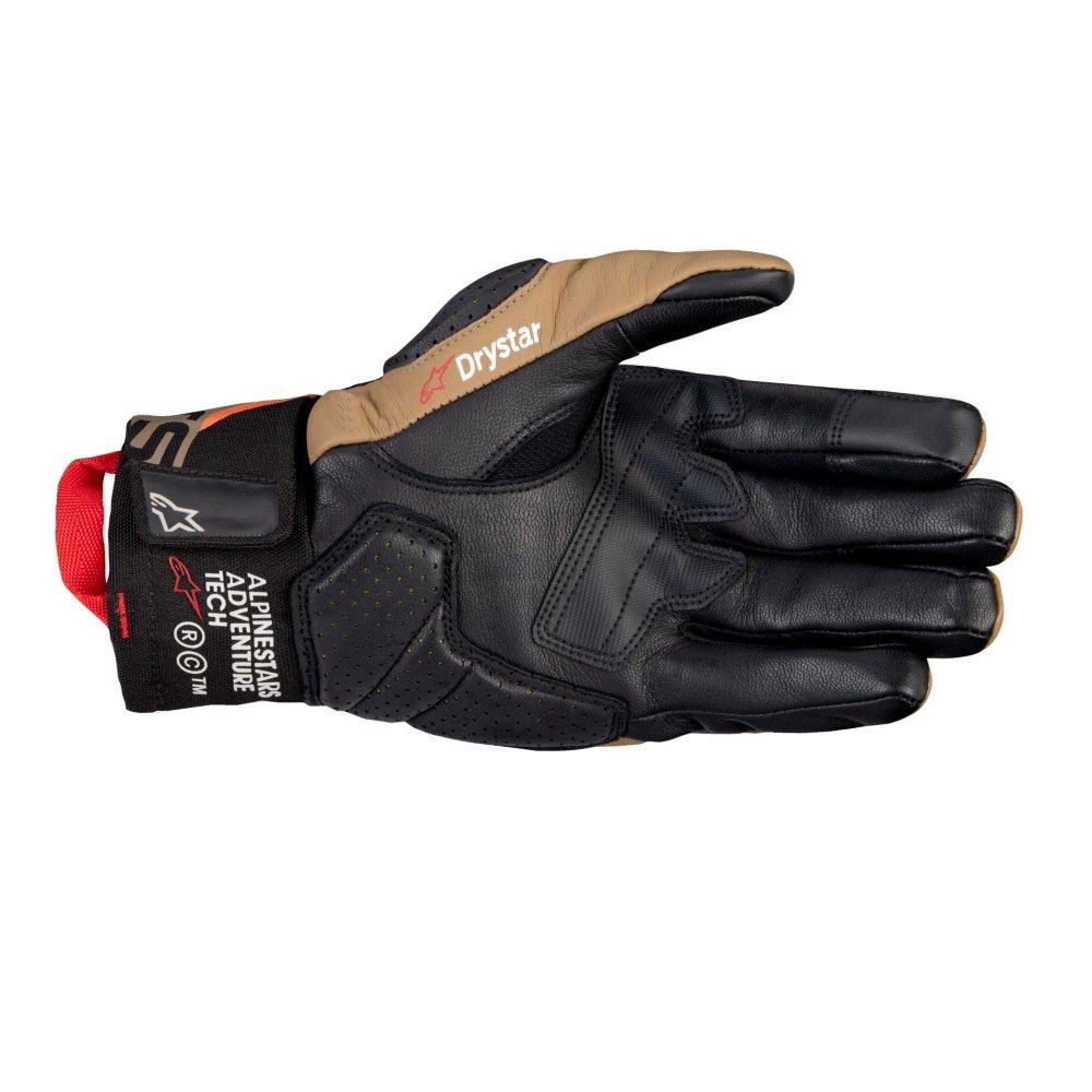 Alpinestars Belize v3 Drystar Motorcycle Gloves Touring Short Motorbike Glove - Picture 4 of 6