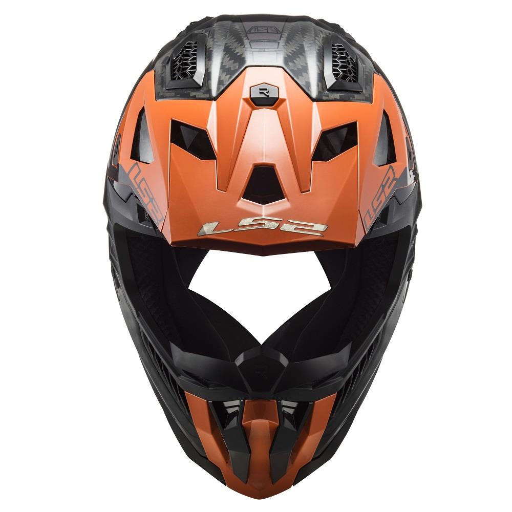 LS2 MX703 X-Force Carbon Victory Motocross Helmet Motorcross MX Off Road Lid - Picture 11 of 11