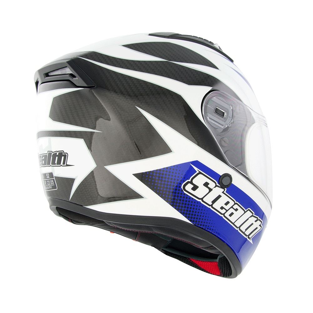 Stealth HD117 Lightweight Carbon Fibre Replica Motorcycle Bike Crash