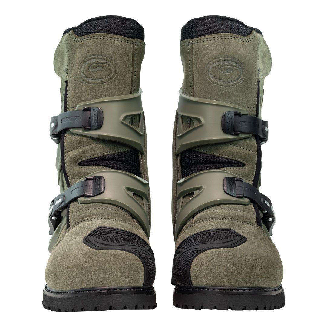 Sidi Mid Adventure 2 Gore CE Waterproof Motorcycle Boots Short Touring Black - Picture 15 of 23