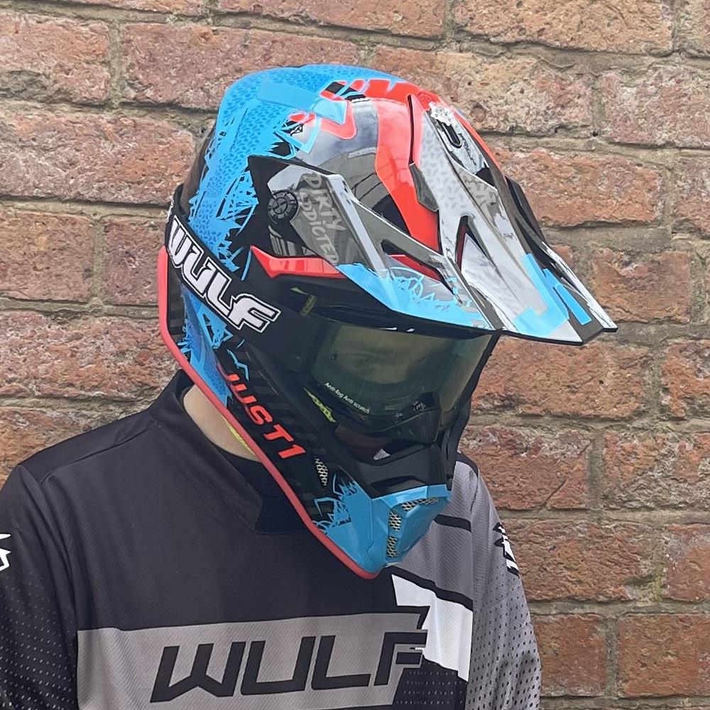 Just1 J38 Mask Motocross Helmet Motorcross Off Road ATV ACU Off Road Lid - Picture 10 of 24