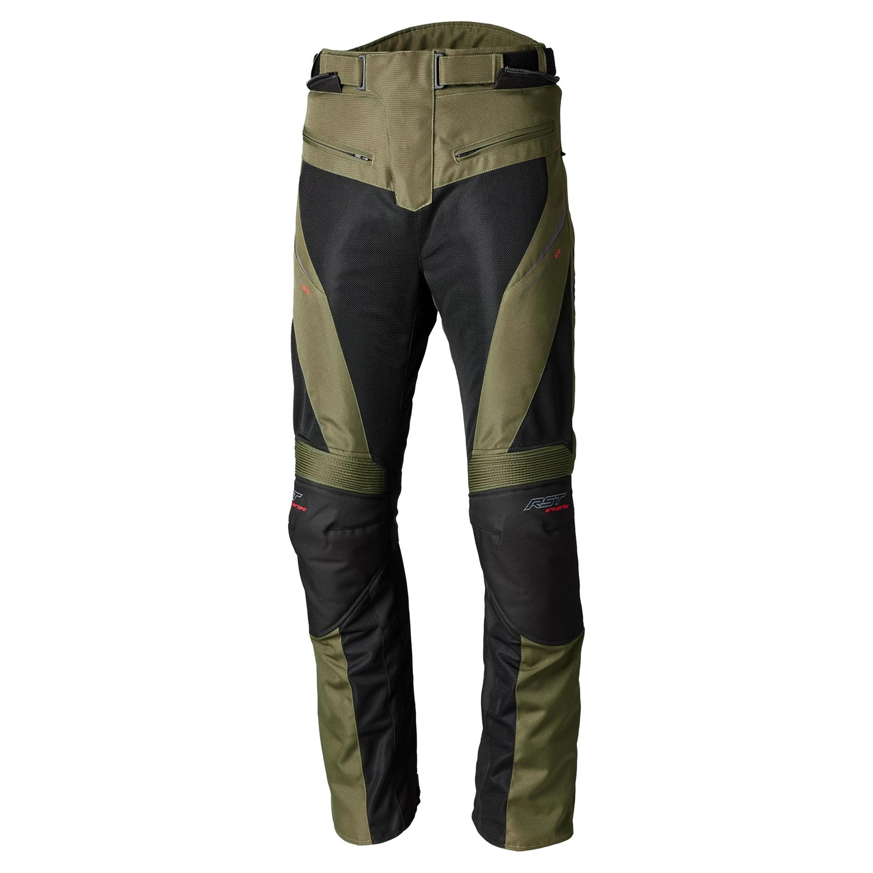 RST Ventilator XT Waterproof Motorcycle Trousers Perforated Bike Pants Black - Picture 5 of 11