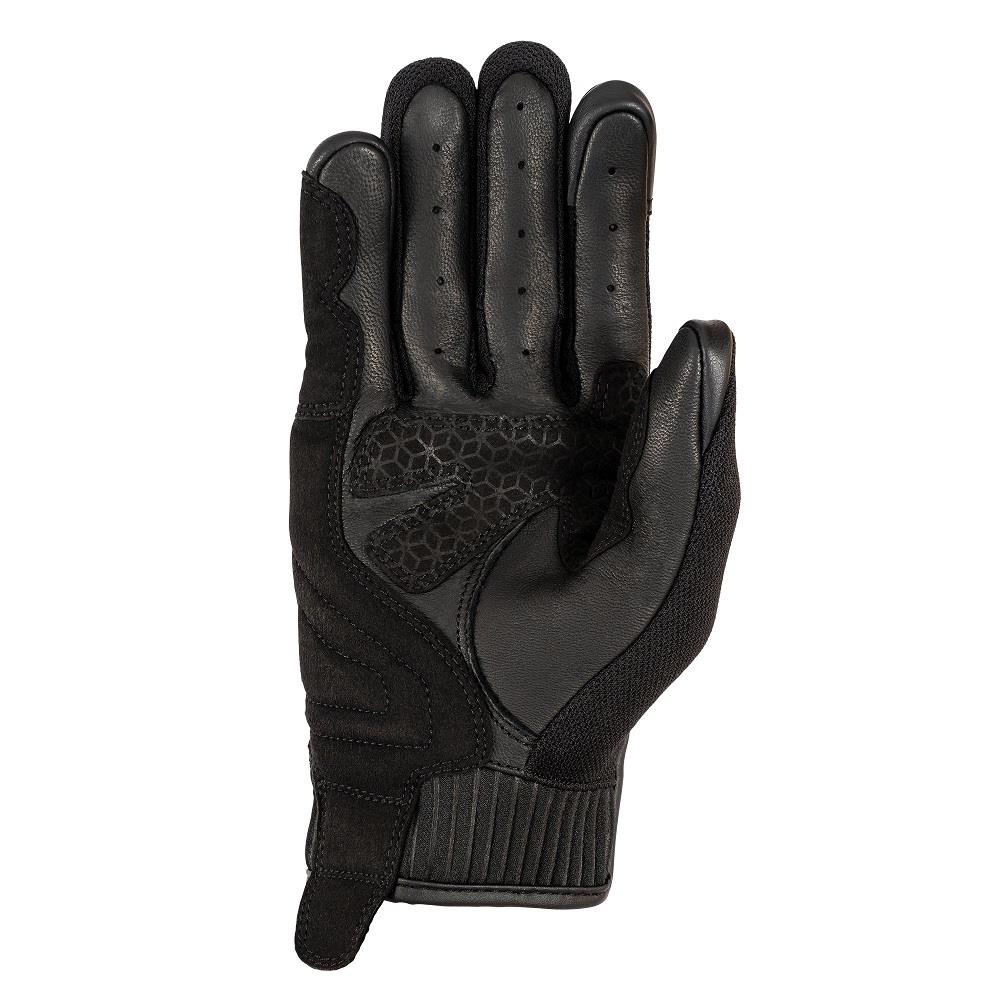 Oxford Byron Mens Motorcycle Short Gloves Summer Motorbike Vented Black Red Camo - Picture 15 of 22