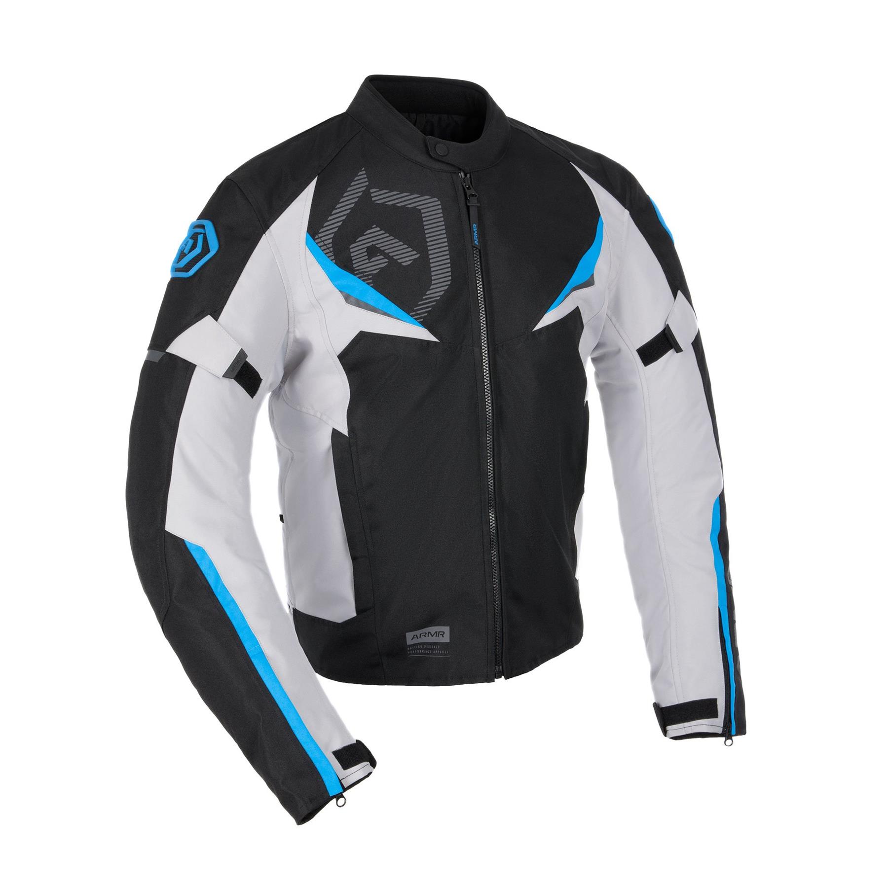 ARMR Eyoshi 3.0 Men's Short Waterproof Motorcycle Jacket Sports Race All-Year - Picture 19 of 30
