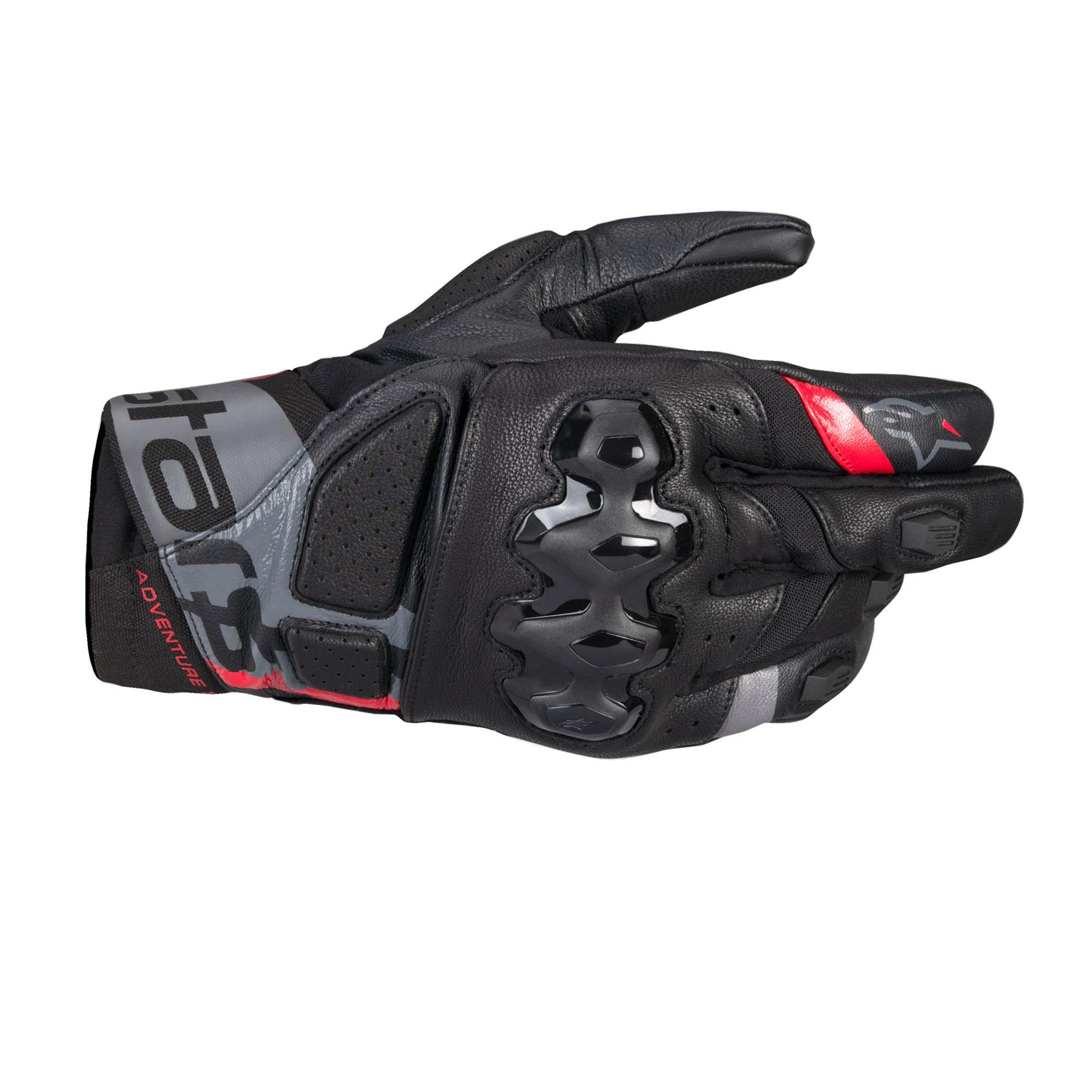 Alpinestars Belize v3 Drystar Motorcycle Gloves Touring Short Motorbike Glove - Picture 5 of 6