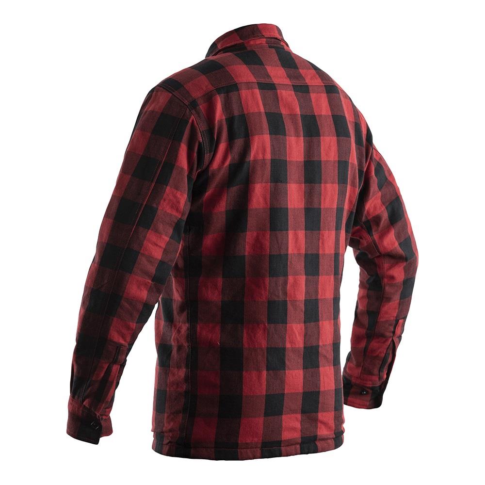 RST Lumberjack Mens Reinforced Aramid Motorcycle Shirt Cruiser Plaid Chequered - Picture 8 of 12