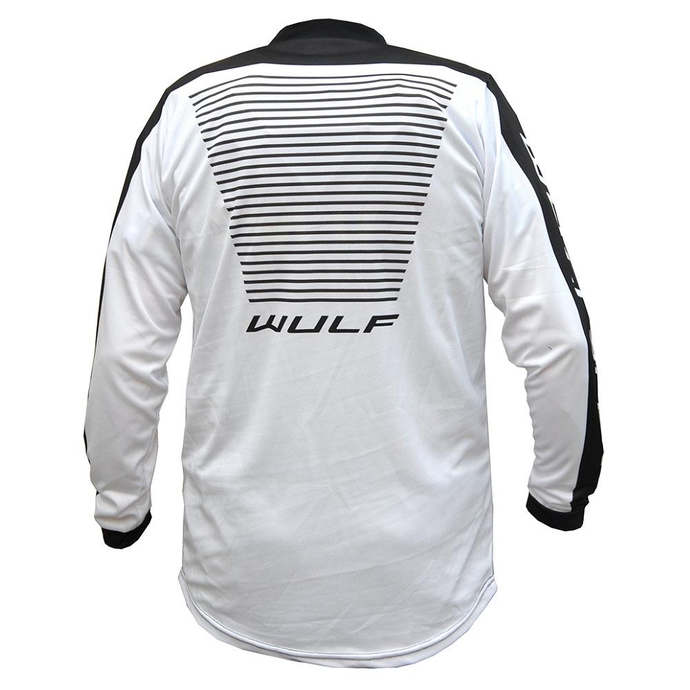 Wulfsport Linear Motocross Jersey Adults Motorbike Off Road Top Quad ATV Shirt - Picture 10 of 11