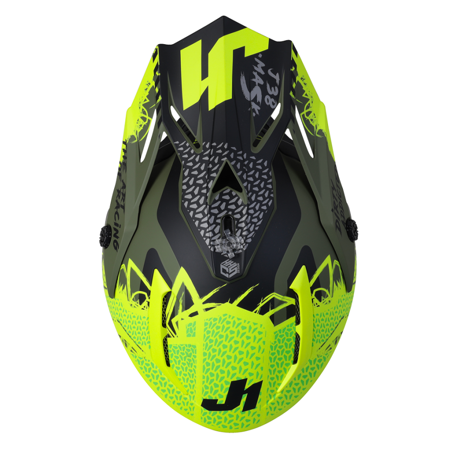 Just1 J38 Mask Motocross Helmet Motorcross Off Road ATV ACU Off Road Lid - Picture 18 of 24