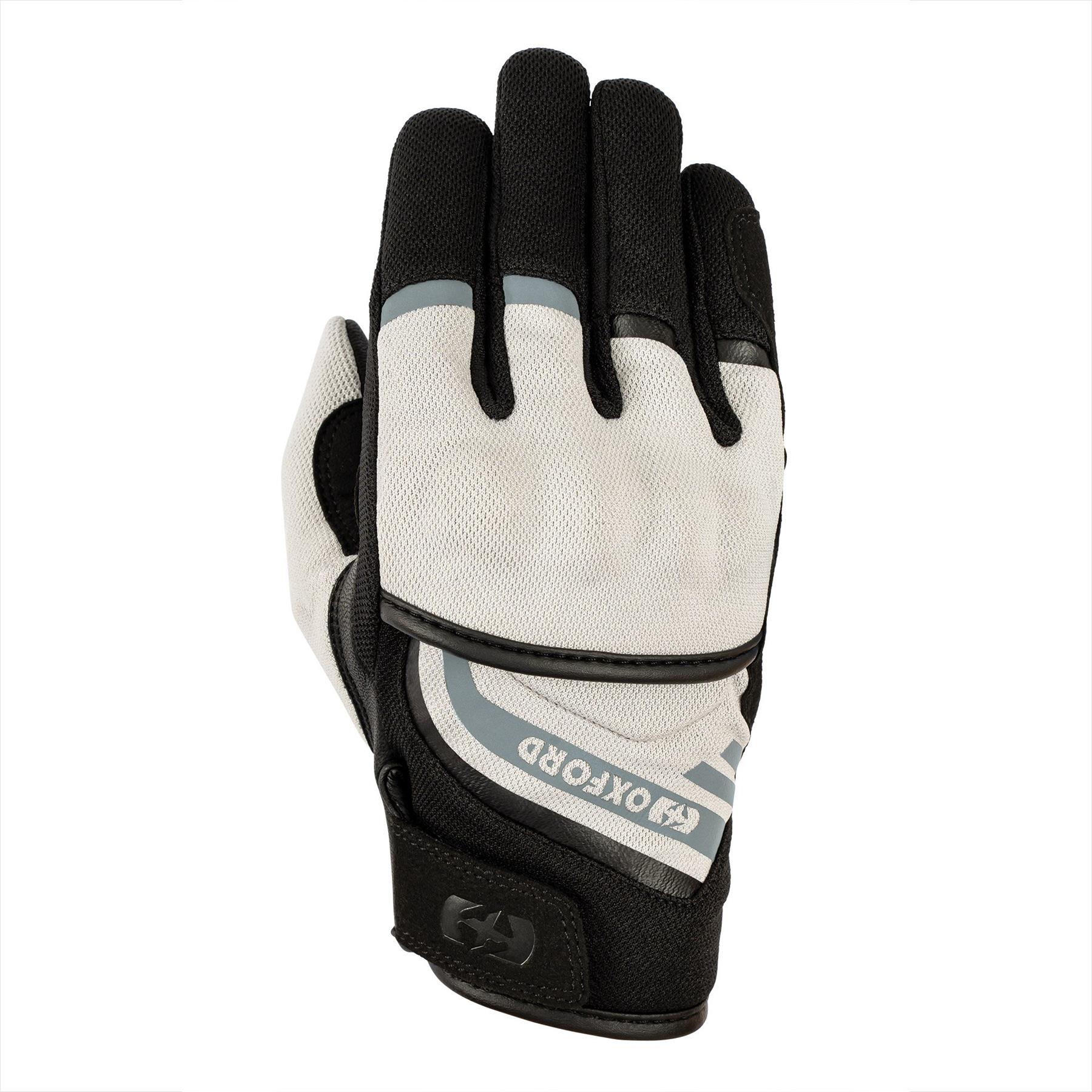 Oxford Dakar 1.0 Ladies Short Vented Black Summer Motorbike Motorcycle Gloves - Picture 19 of 26