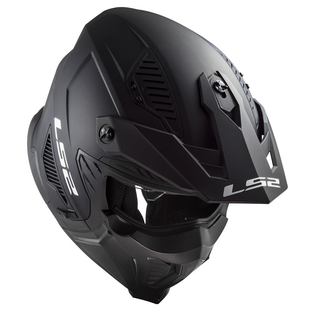 LS2 OF606 Casco moto alla deriva semplice fuori strada prova avventura maschera - Foto 8 di 23