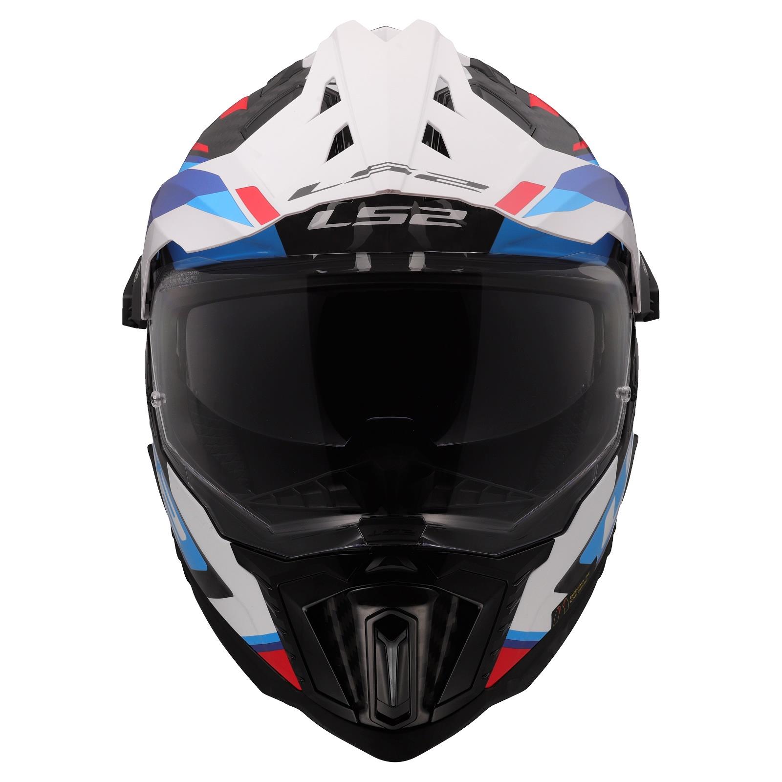 LS2 MX701 Carbon Explorer Frontier II Adventure Helmet Motocross MX Motorcross - Picture 26 of 26