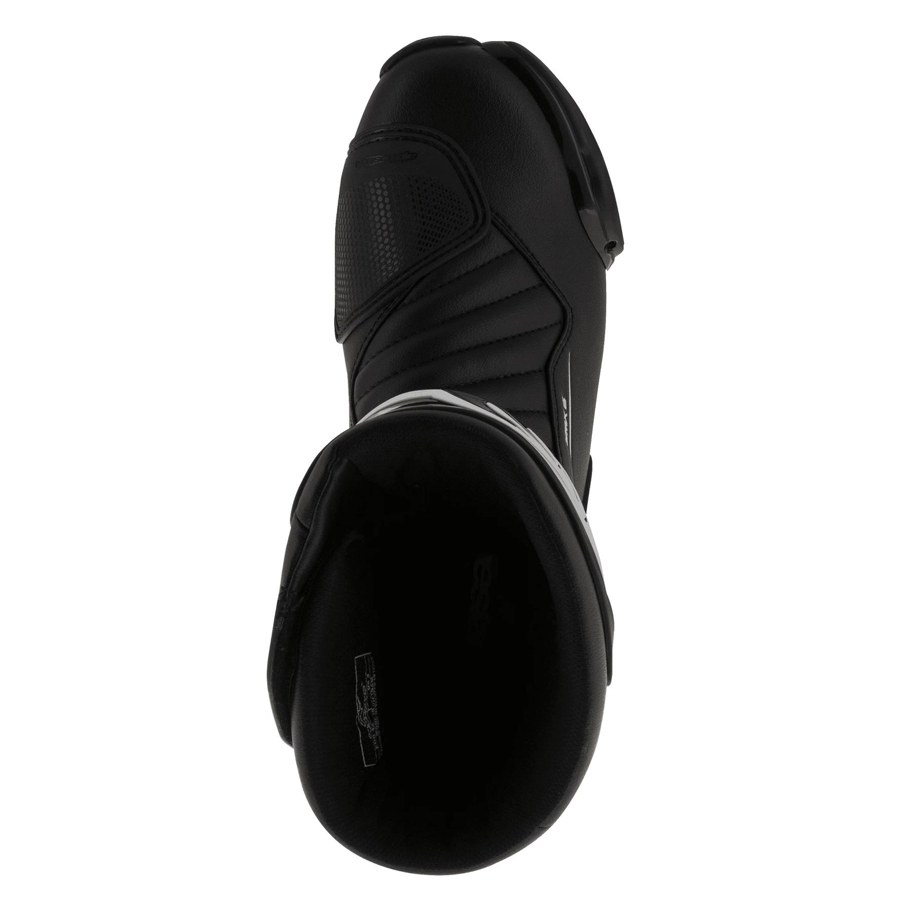 Alpinestars SMX-6 v2 CE Sports Racing Motorcycle Motorbike Boots Black White - Picture 15 of 16