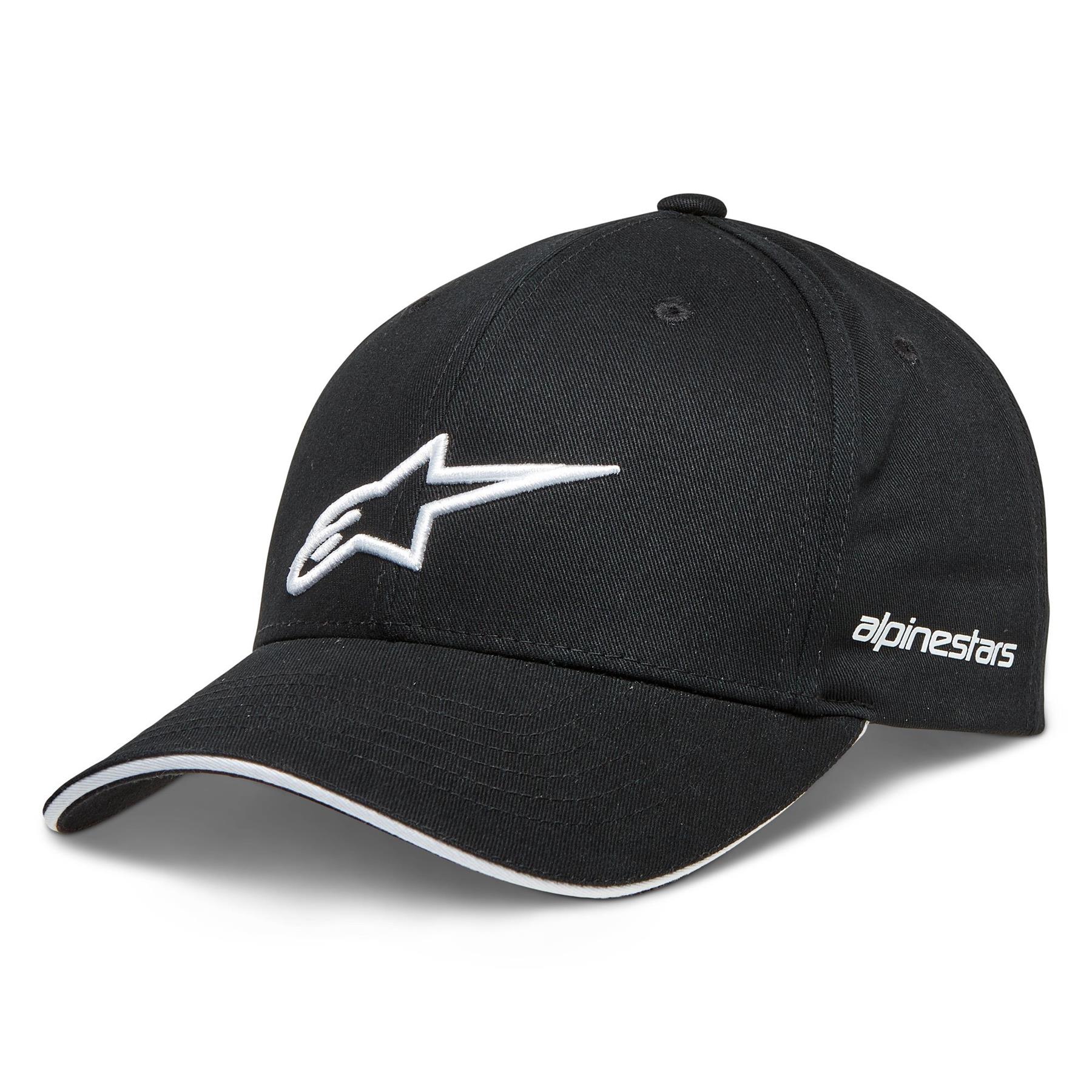 Alpinestars Rostrum Cap Unisex Motorcycle Baseball Hat Black Red White
