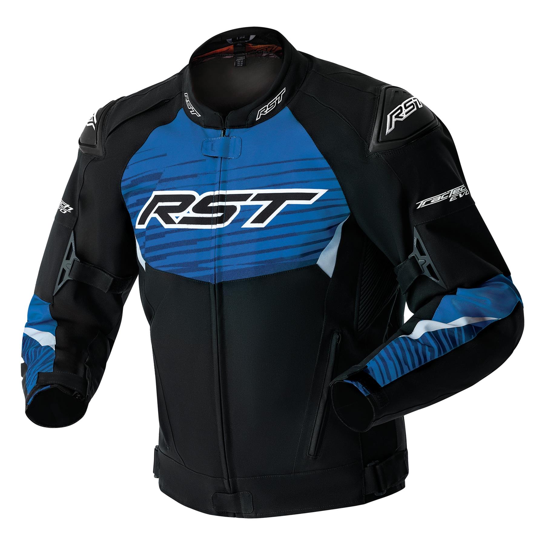 RST Tractech Evo D3O Black Blue