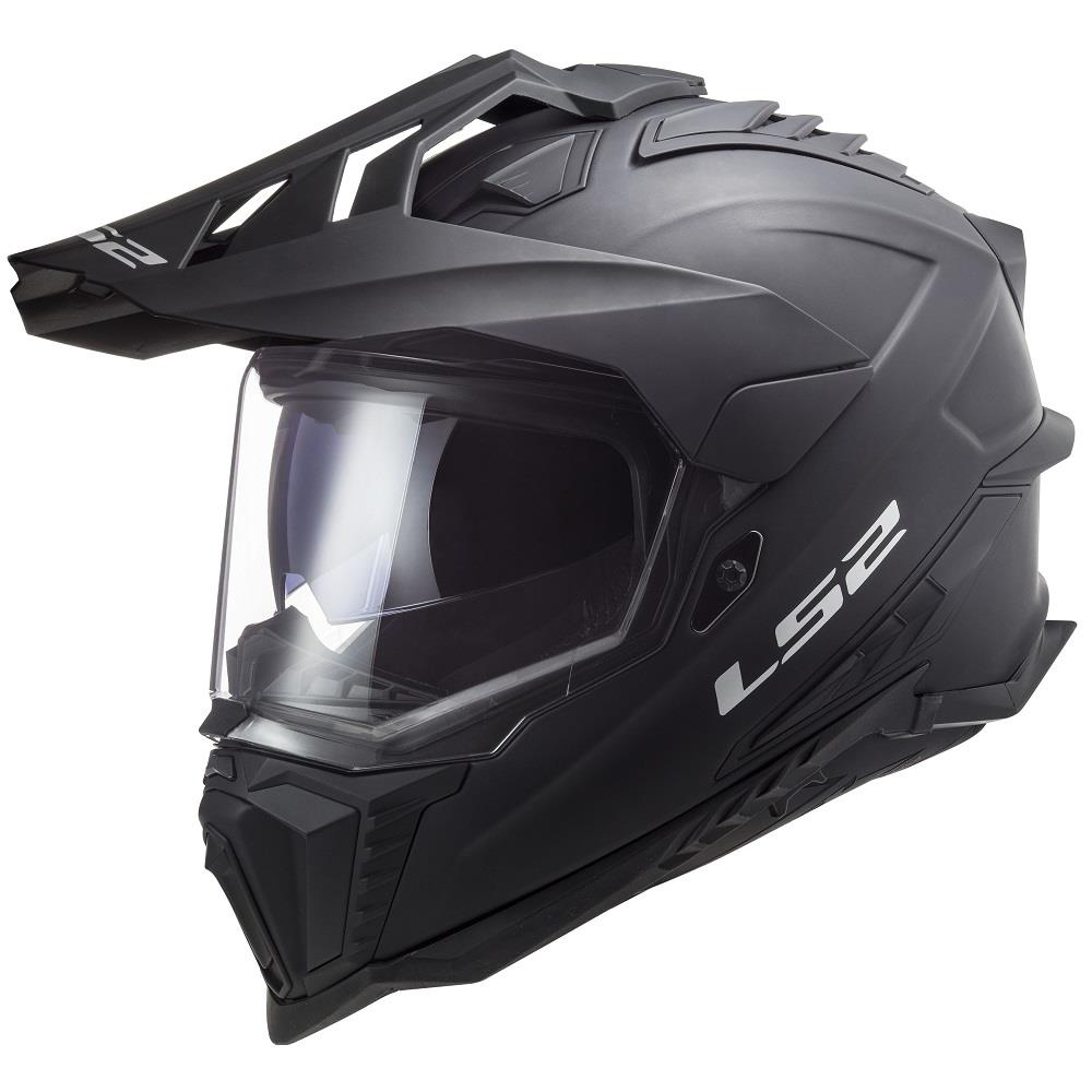 LS2 MX701 Explorer Plain Dual Sport Motorcycle Helmet Fibreglass Off Road MX - Picture 13 of 24