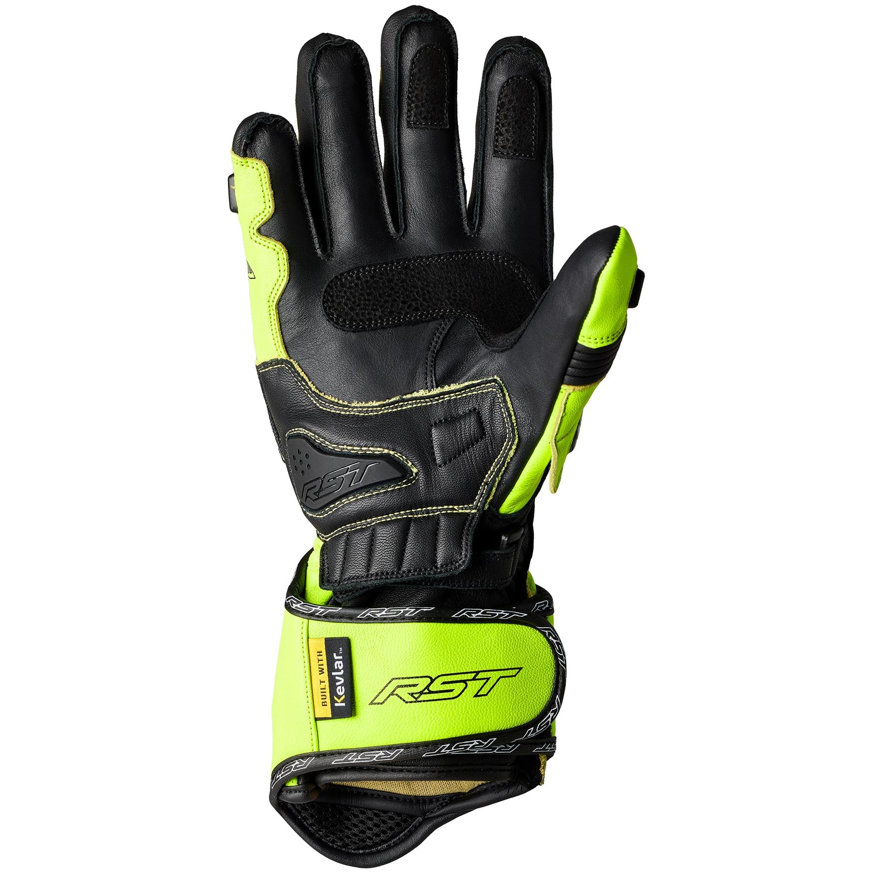 RST Tractech Evo 4 Mens Motorcycle Gloves Race Track Day Racing Bike Gloves - Picture 29 of 45