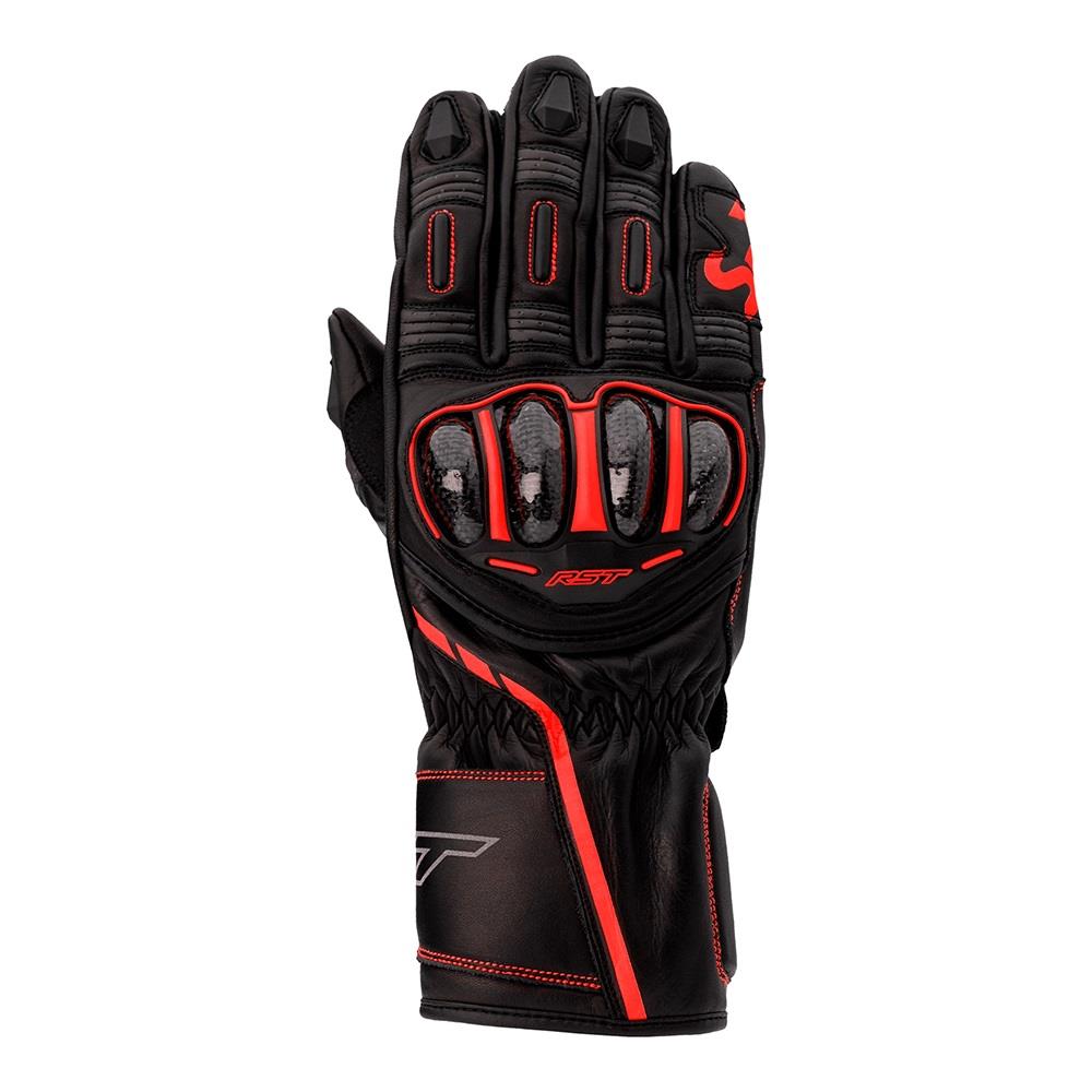 RST S1 Mens Motorcycle Gloves Sports Leather Motorbike Track Day Racing Glove - Picture 18 of 24