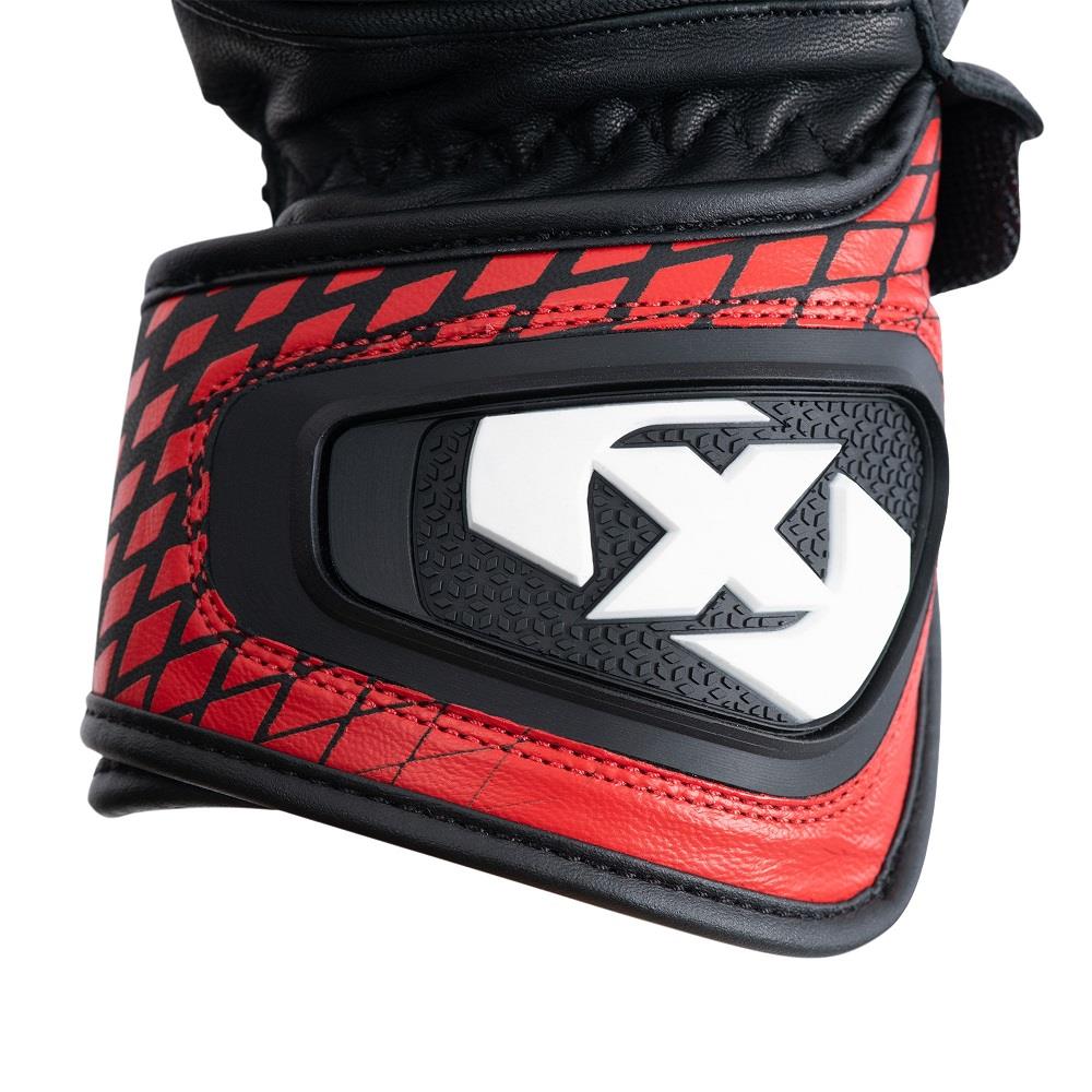 Oxford Nexus Mens Motorcycle Gloves Leather Sports Race Motorbike Track Glove - Picture 21 of 28