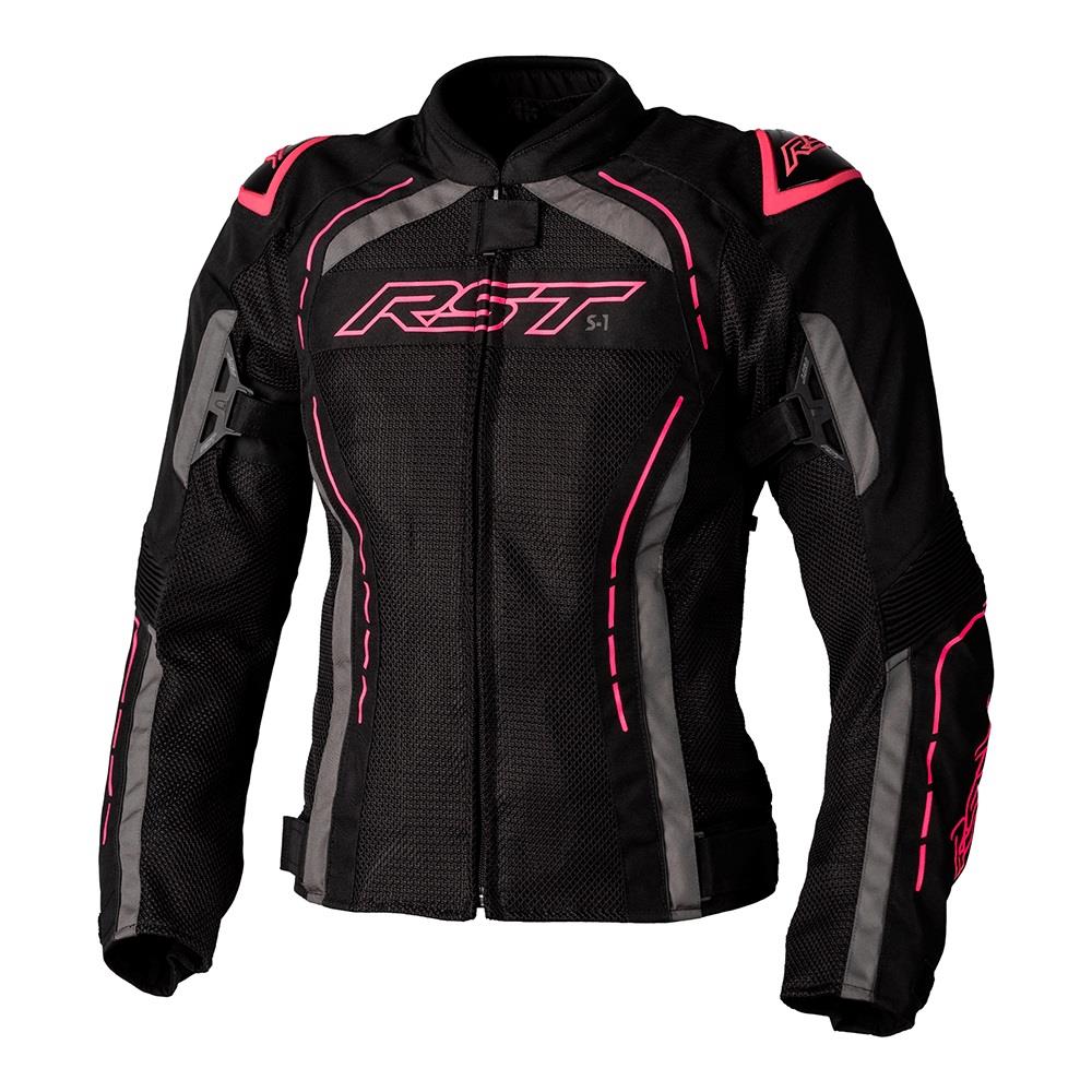 RST S1 Mesh Damen Textil Motorrad Jacke Sommer Sport Touring Bike Jacken - Bild 3 von 9