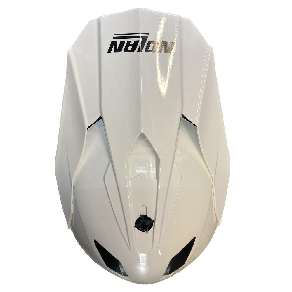 Nolan N53 Smart Motocross Helmet Off-Road Quad ATV Motorcycle Black White MX - Picture 18 of 18
