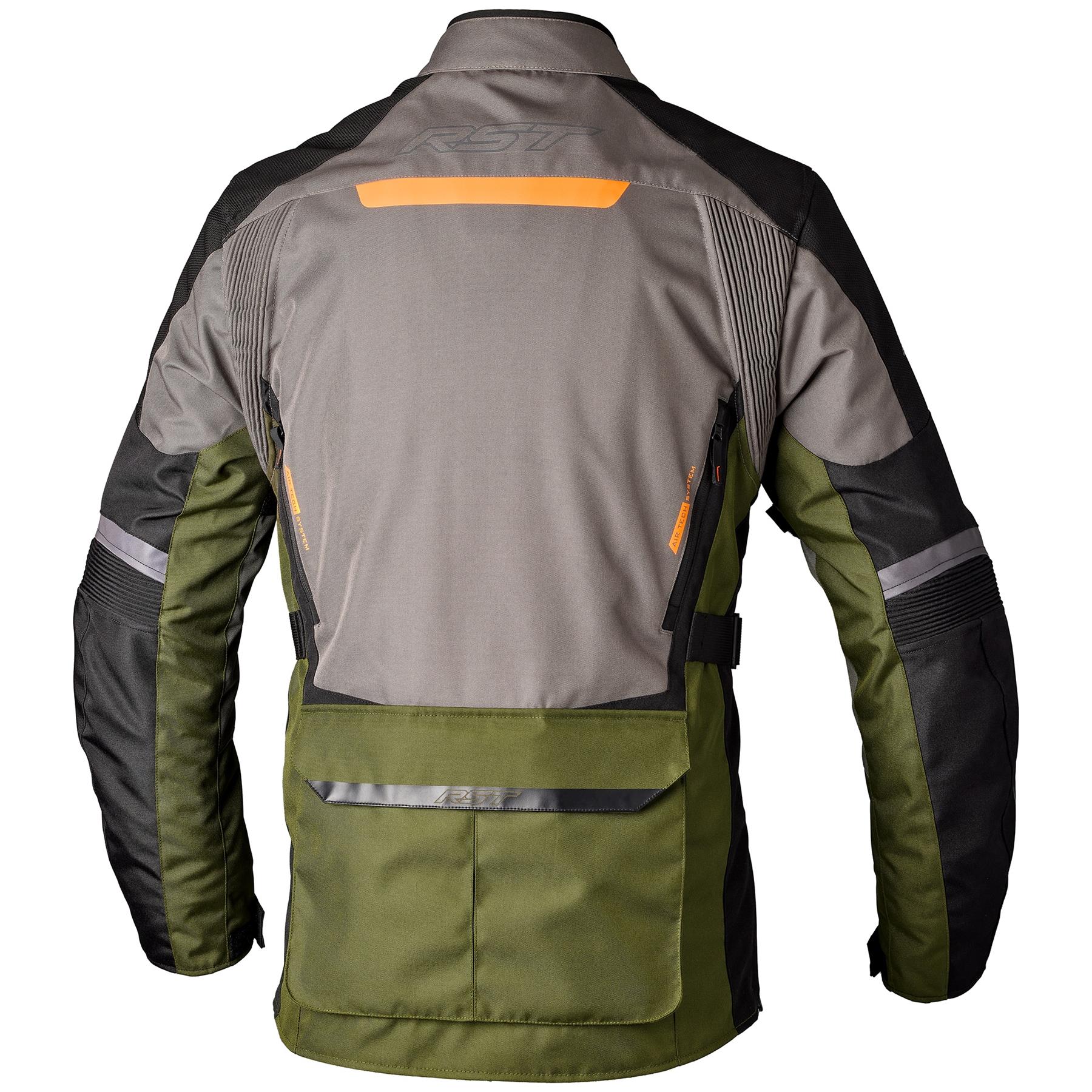 RST Maverick Evo Waterproof Motorcycle Jacket Adventure Touring Motorbike Black - Picture 8 of 12