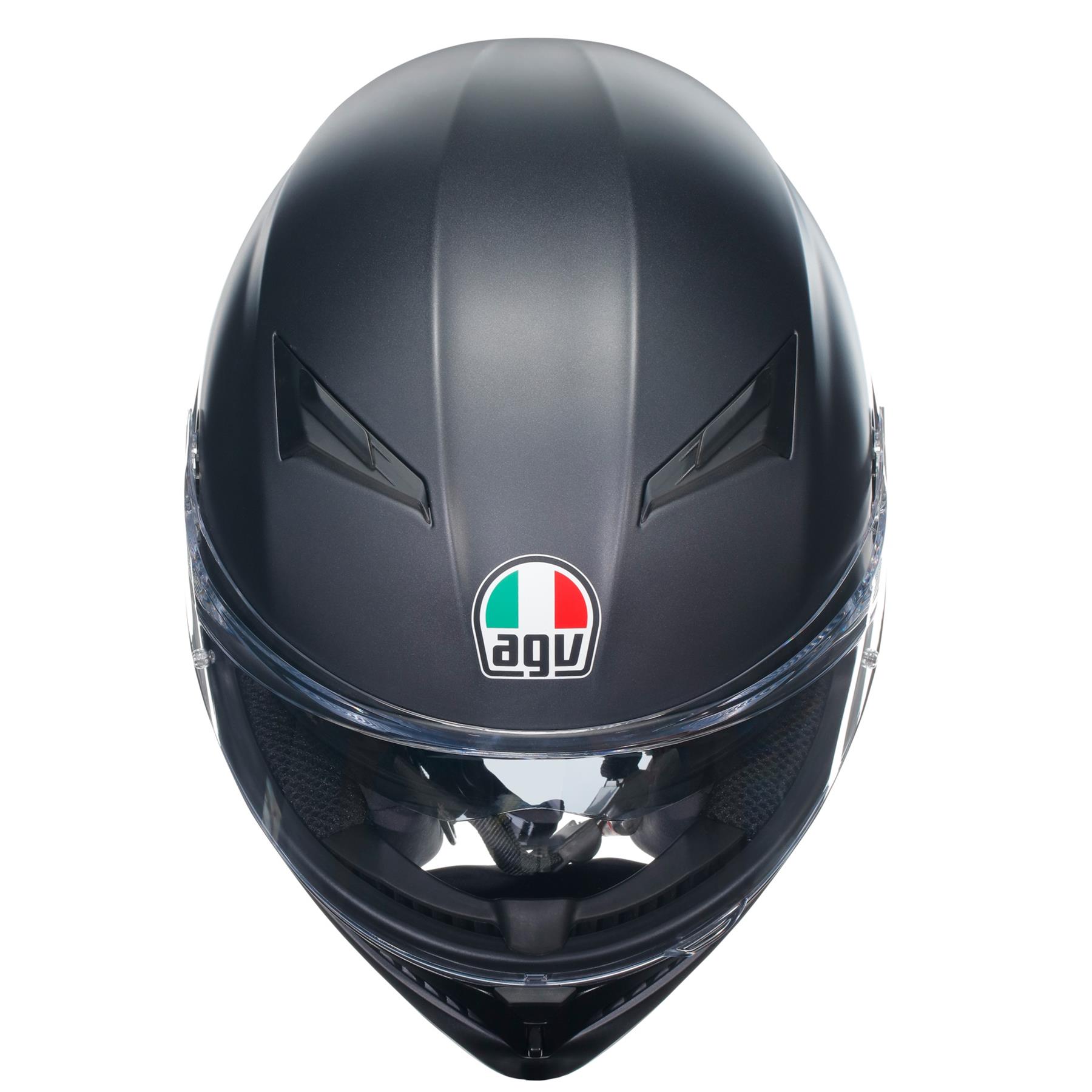 AGV K3 Plain Motorcycle Helmet Road Legal ECE 22.06 ACU Approved - Picture 8 of 29