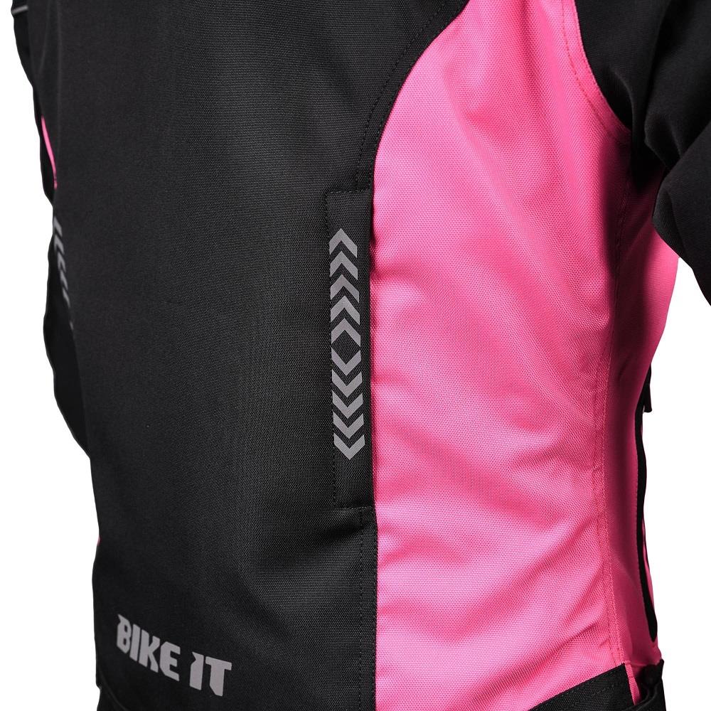 Bike It Insignia Ladies Waterproof Motorcycle Jacket All Year Thermal Vented - Picture 19 of 23