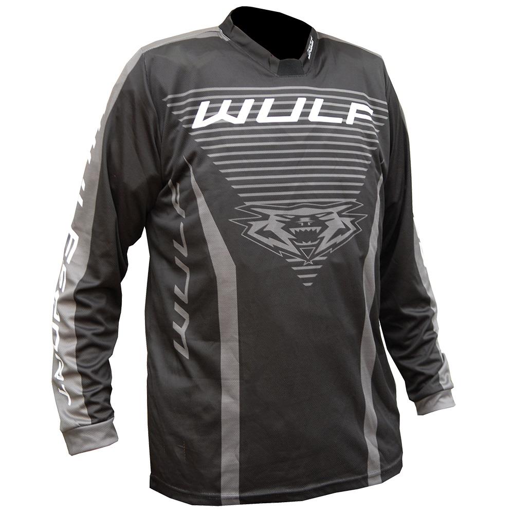 Wulfsport Linear Motocross Jersey Adults Motorbike Off Road Top Quad ATV Shirt - Picture 3 of 11