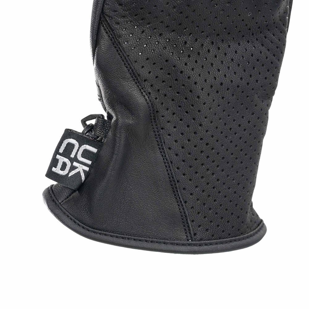 Bike It Cruiser Air Leather Summer Motorcycle Gloves Perforated Bike Black Brown - Picture 9 of 12