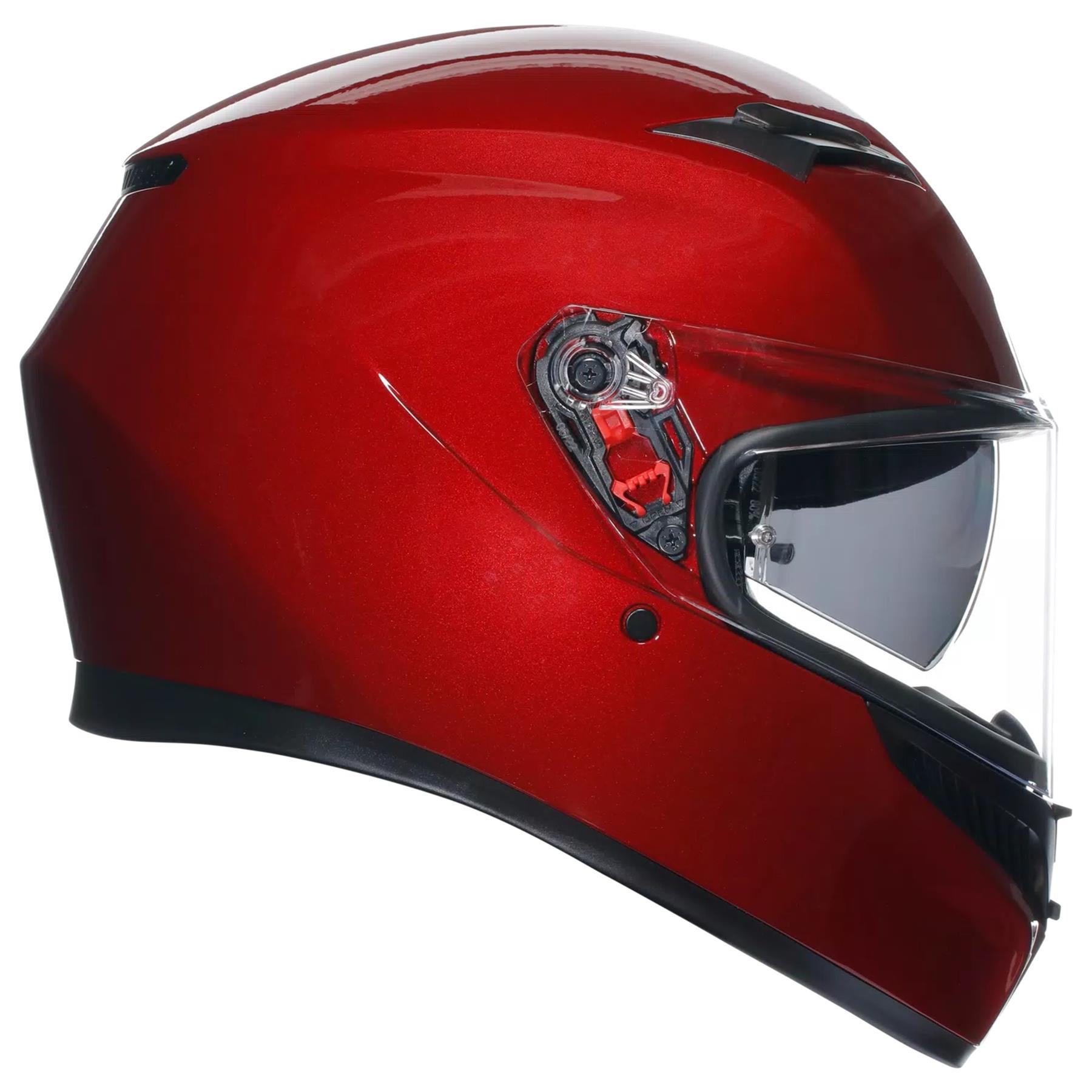 AGV K3 Plain Motorcycle Helmet Road Legal ECE 22.06 ACU Approved - Picture 25 of 29