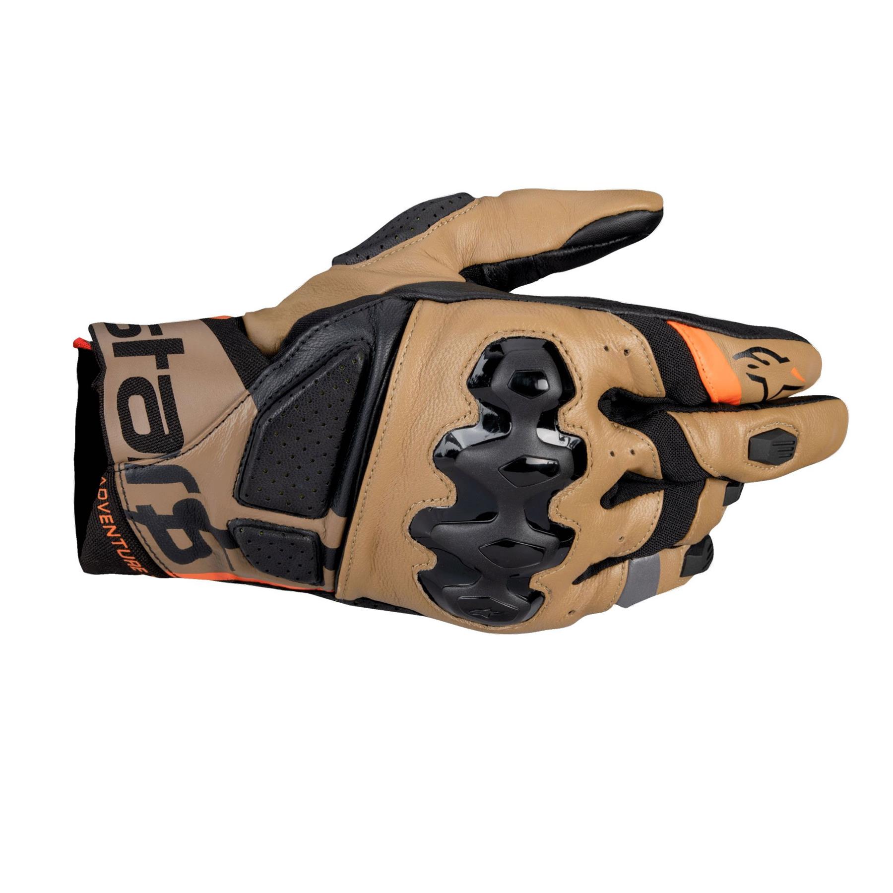 Alpinestars Belize v3 Drystar Motorcycle Gloves Touring Short Motorbike Glove - Picture 3 of 6