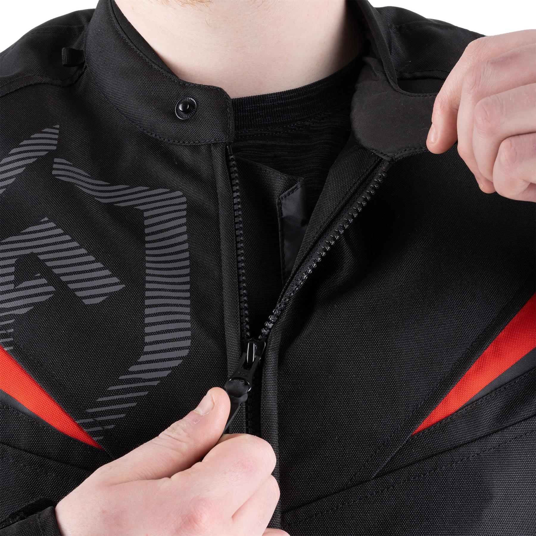 ARMR Eyoshi 3.0 Men's Short Waterproof Motorcycle Jacket Sports Race All-Year - Picture 10 of 30