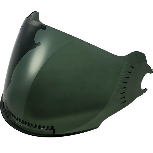LS2 OF570 Verso Motorcycle Helmet Visor Anti-Fog Pinlock Ready Clear Smoke - Picture 4 of 5