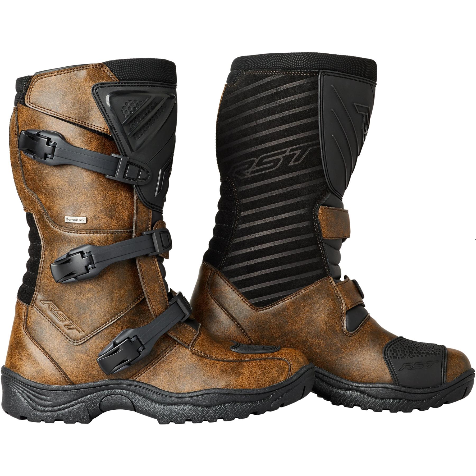RST Ambush Waterproof Mens Motorcycle Boots Touring Adventure Motorbike Boot - Picture 9 of 14