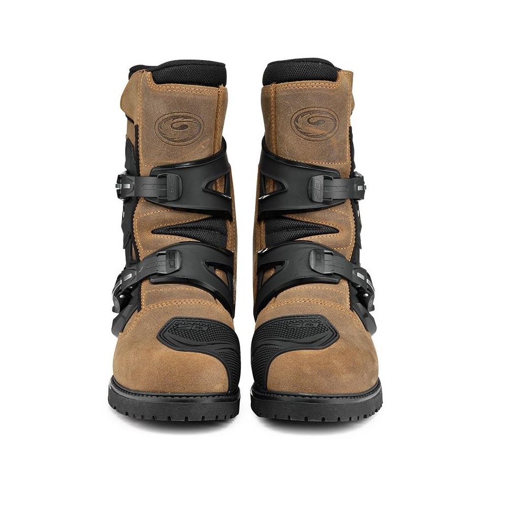 Sidi Mid Adventure 2 Gore CE Waterproof Motorcycle Boots Short Touring Black - Picture 20 of 23