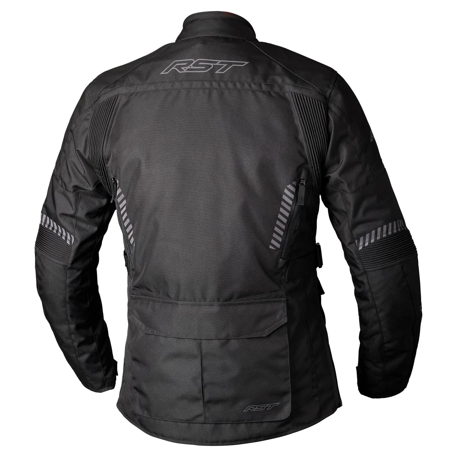 RST Maverick Evo Waterproof Motorcycle Jacket Adventure Touring Motorbike Black - Picture 4 of 12