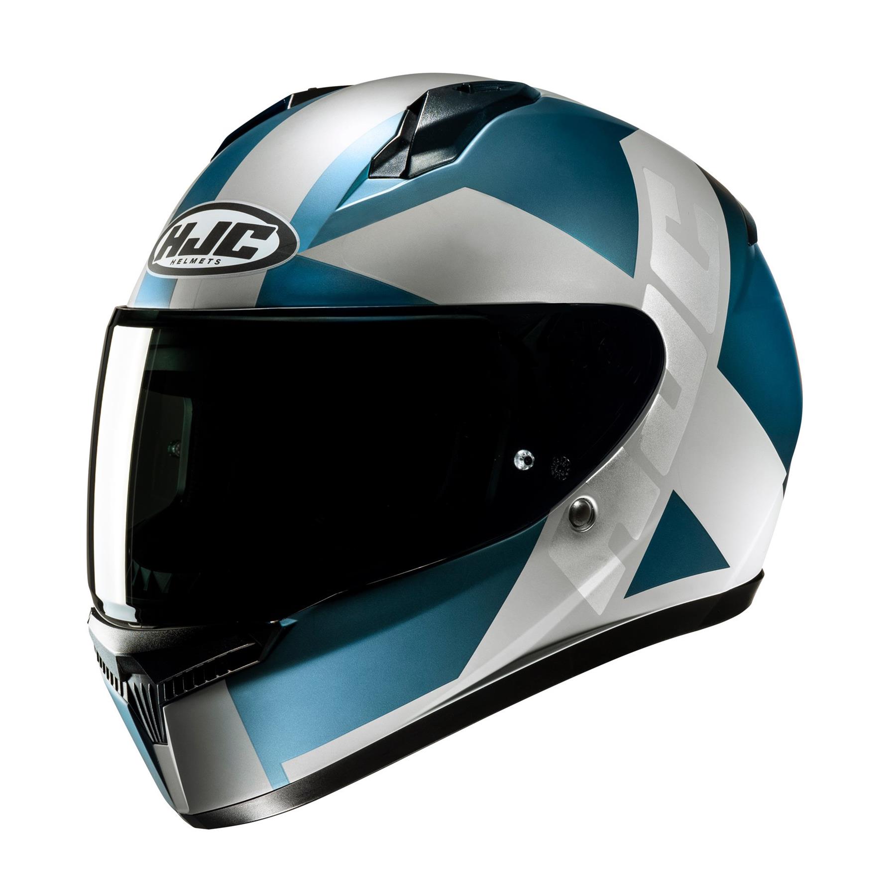 HJC C10 Tez Full Face Motorcycle Helmet Motorbike Scooter ACU Gold Crash Lid - Picture 8 of 14