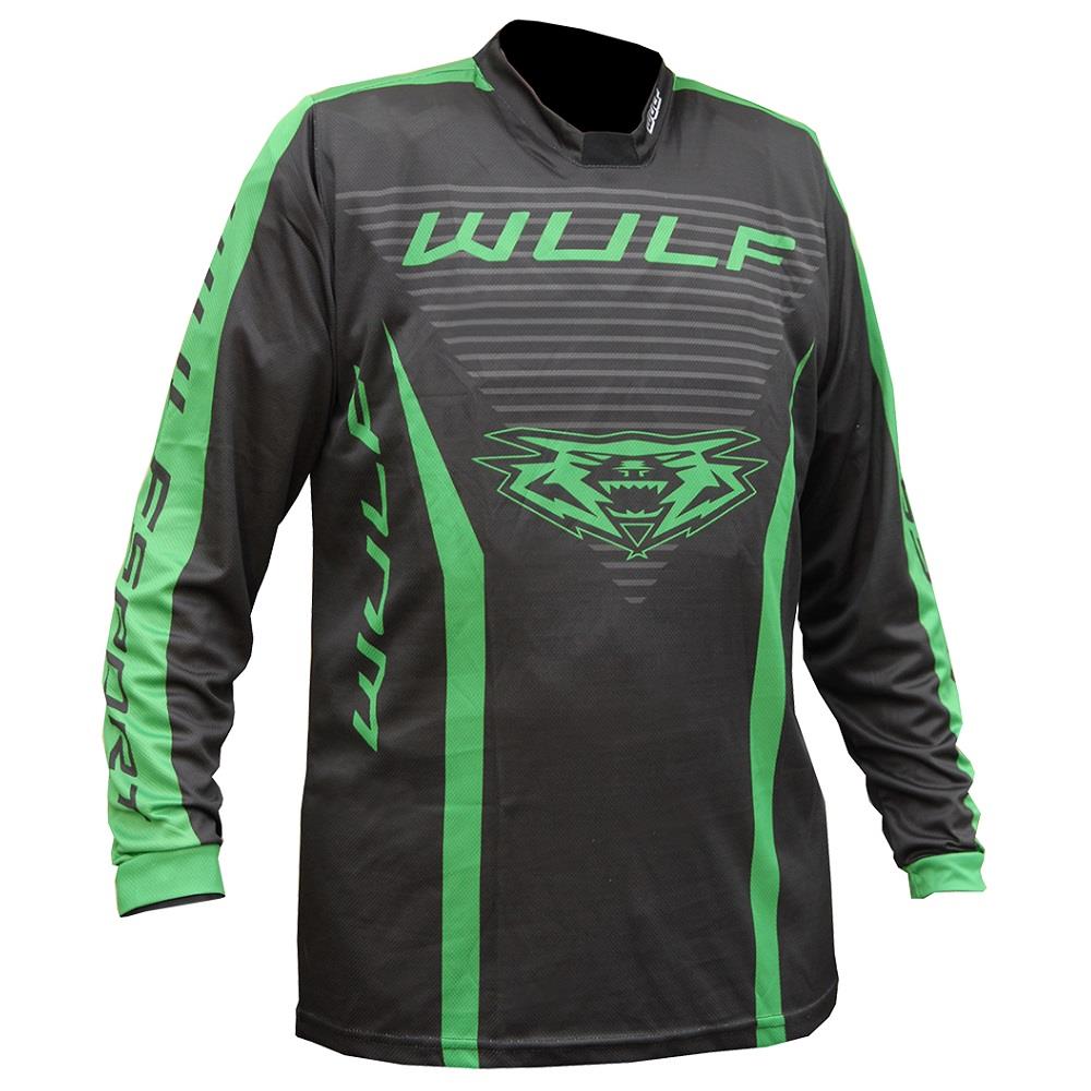 Wulfsport Linear Motocross Jersey Adults Motorbike Off Road Top Quad ATV Shirt - Picture 6 of 11