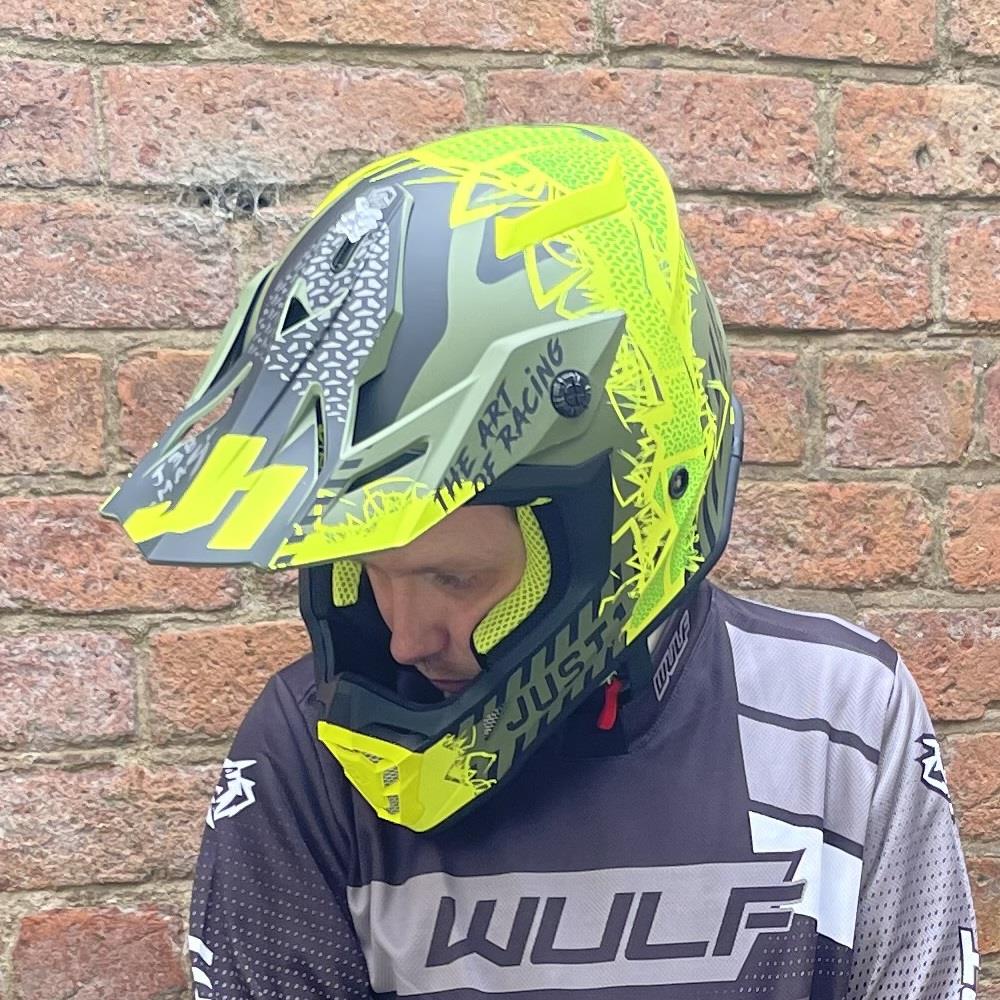 Just1 J38 Mask Motocross Helmet Motorcross Off Road ATV ACU Off Road Lid - Picture 22 of 24