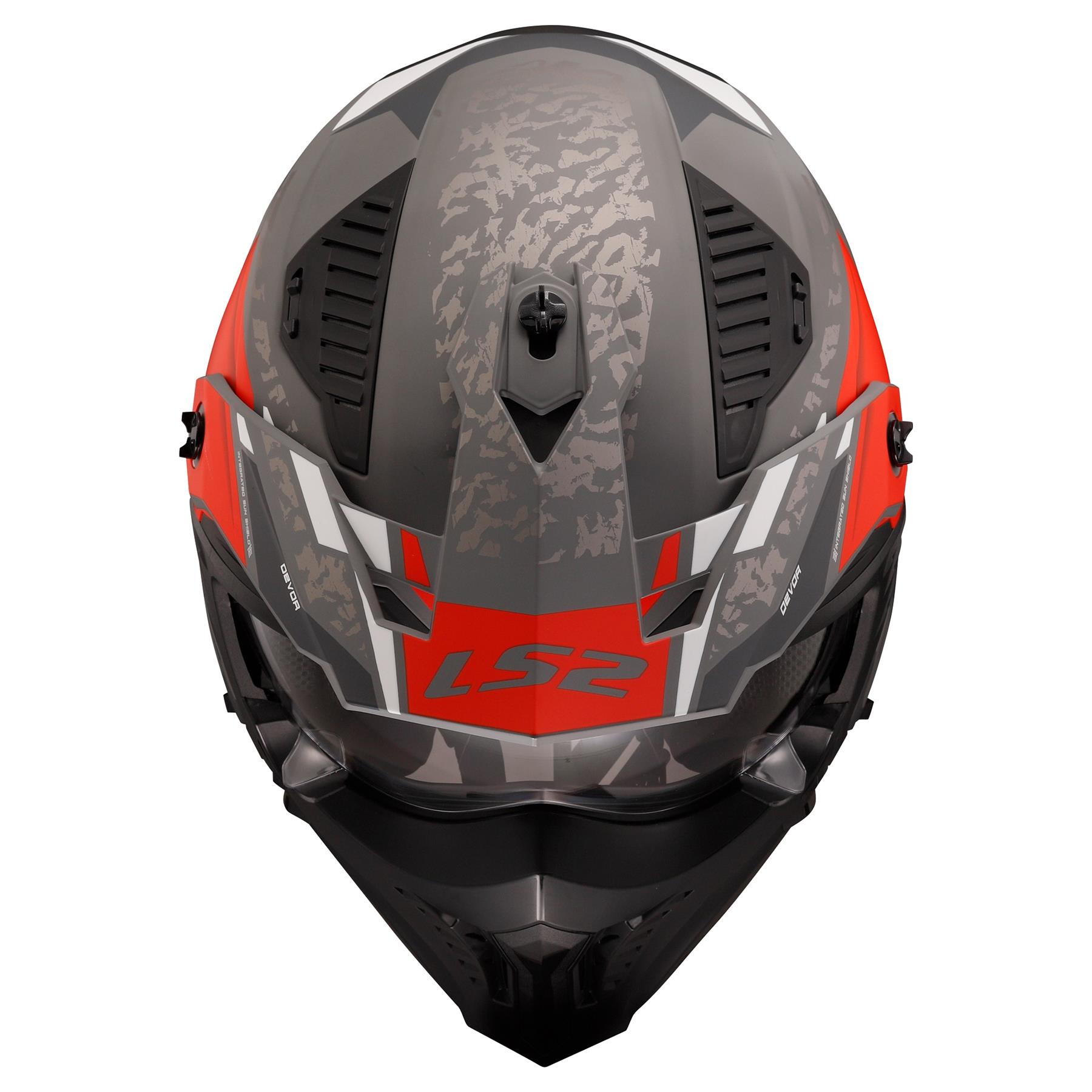 LS2 OF606 Drifter Devor Off Road Motorcycle Helmet Trial Adventure Bike Mask - Picture 18 of 25