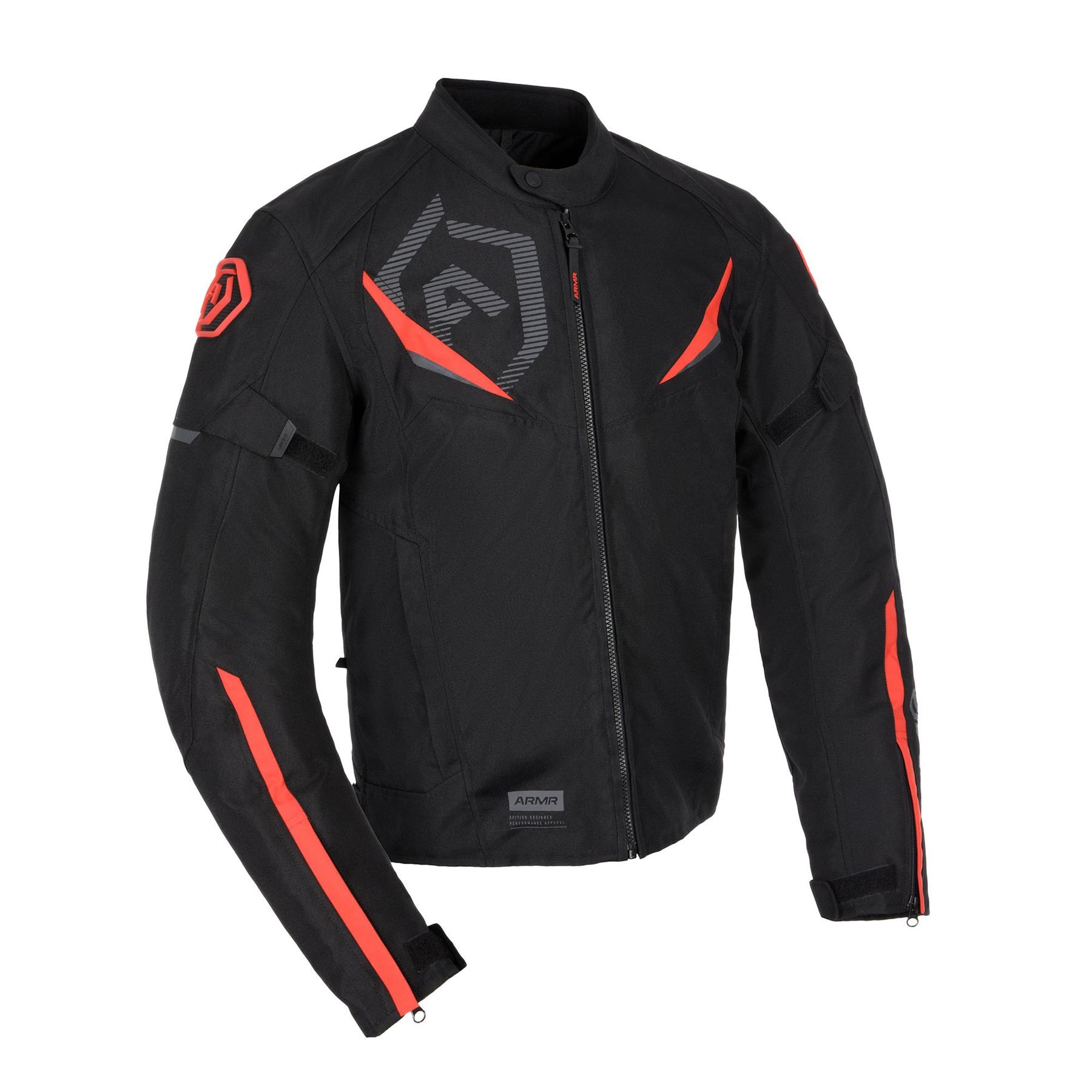 ARMR Eyoshi 3.0 Men's Short Waterproof Motorcycle Jacket Sports Race All-Year - Picture 7 of 30