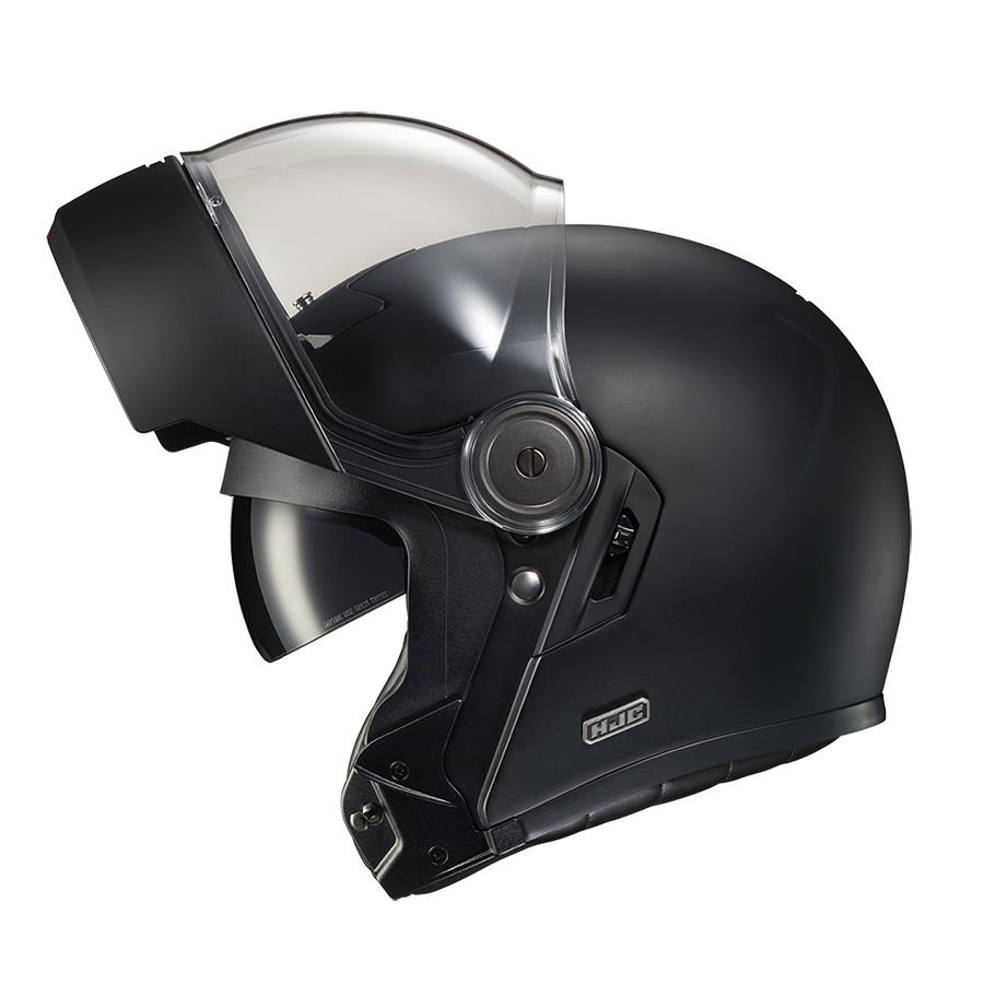 HJC V90 Vintage Flip Up Motorcycle Helmet Retro Modular Bubble Visor