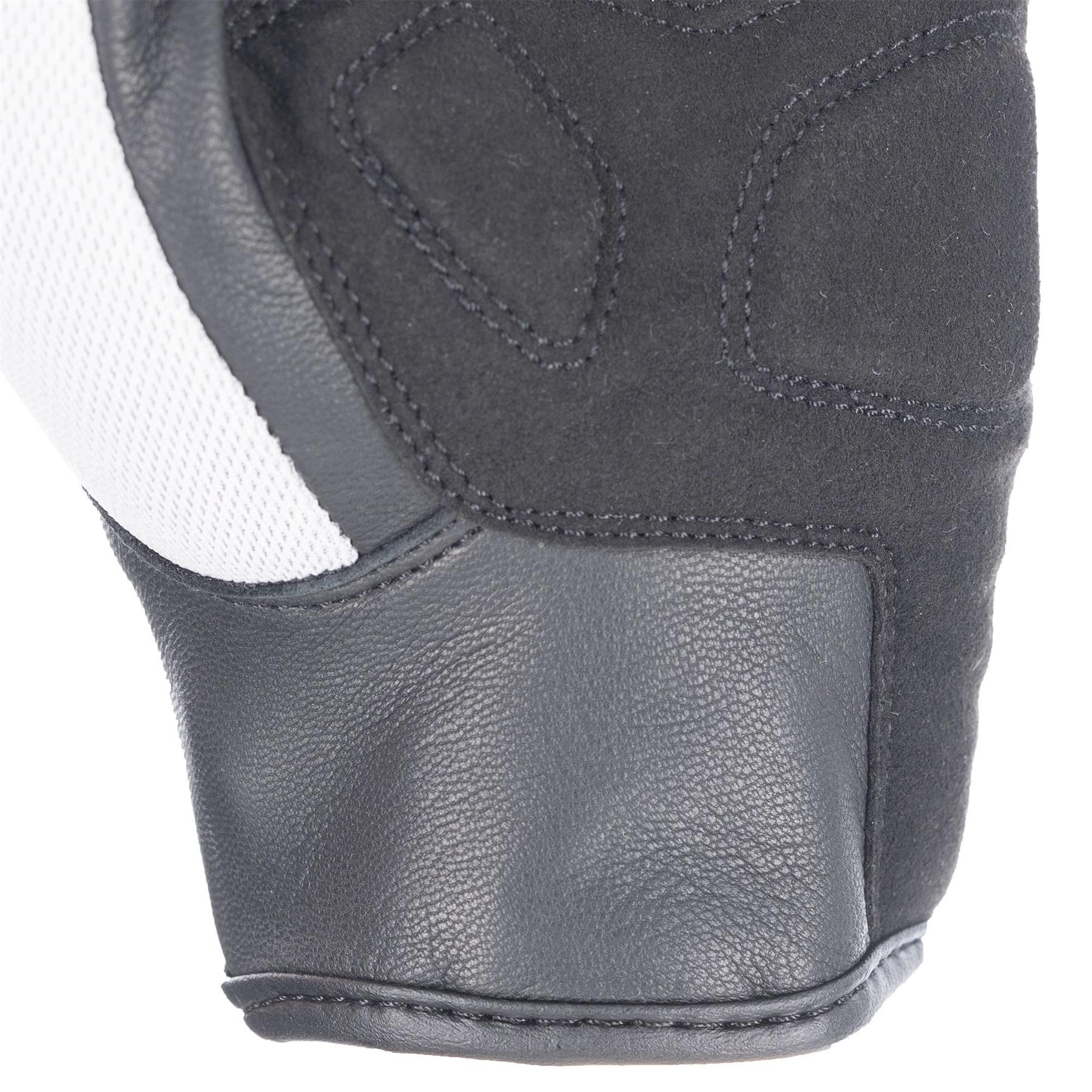 Oxford Dakar 1.0 Ladies Short Vented Black Summer Motorbike Motorcycle Gloves - Picture 25 of 26