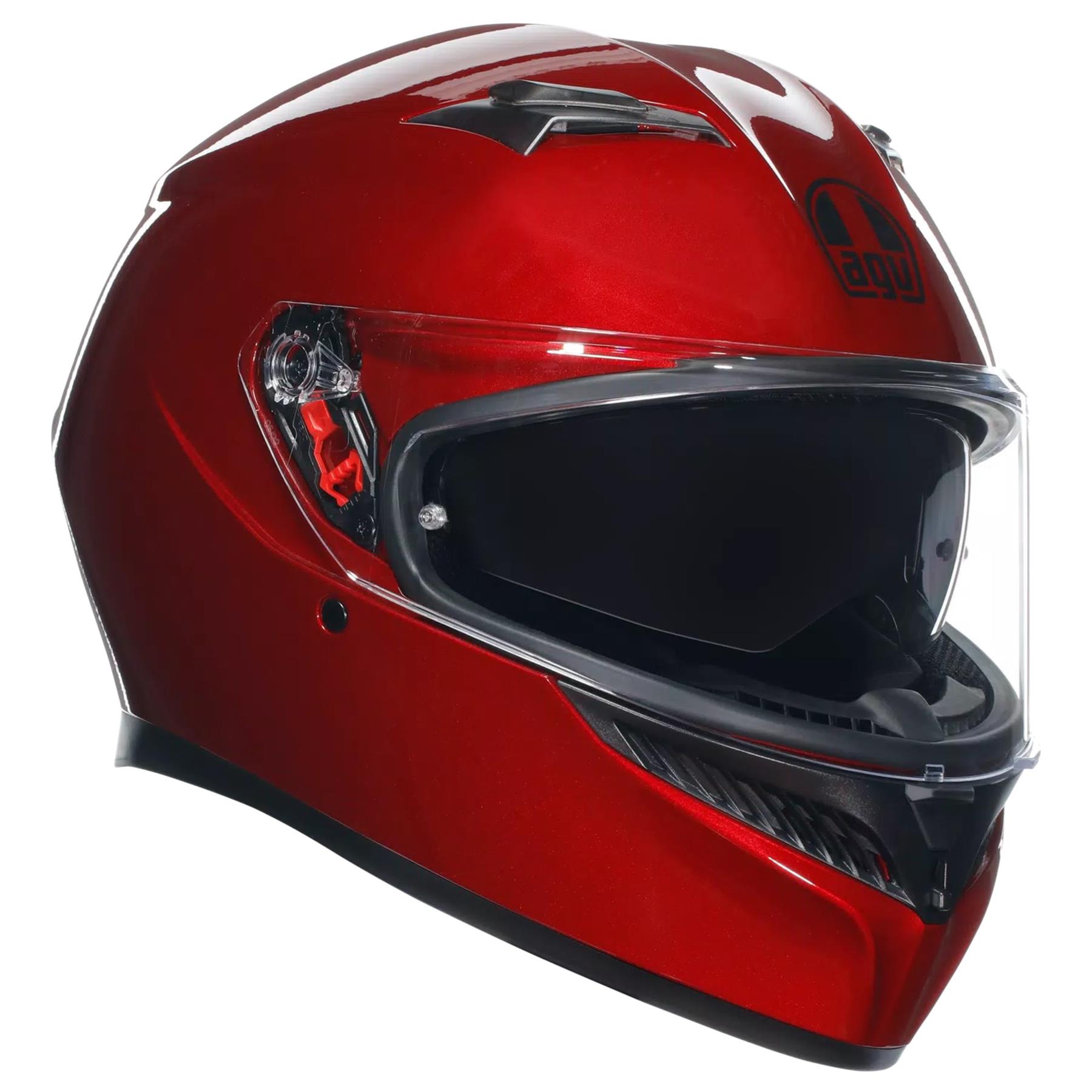 AGV K3 Plain Motorcycle Helmet Road Legal ECE 22.06 ACU Approved - Picture 23 of 29
