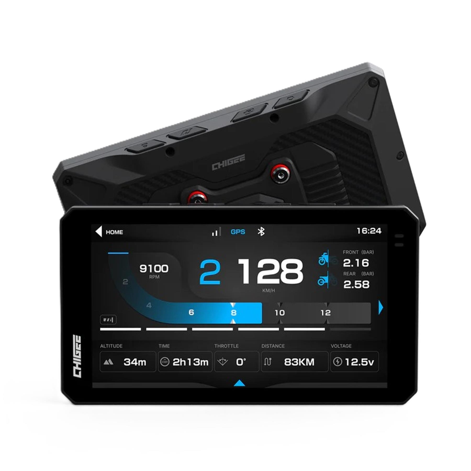 Chigee AIO-6 LTE 4G Smart Motorcycle Riding System 6 Inch Motorbike Display