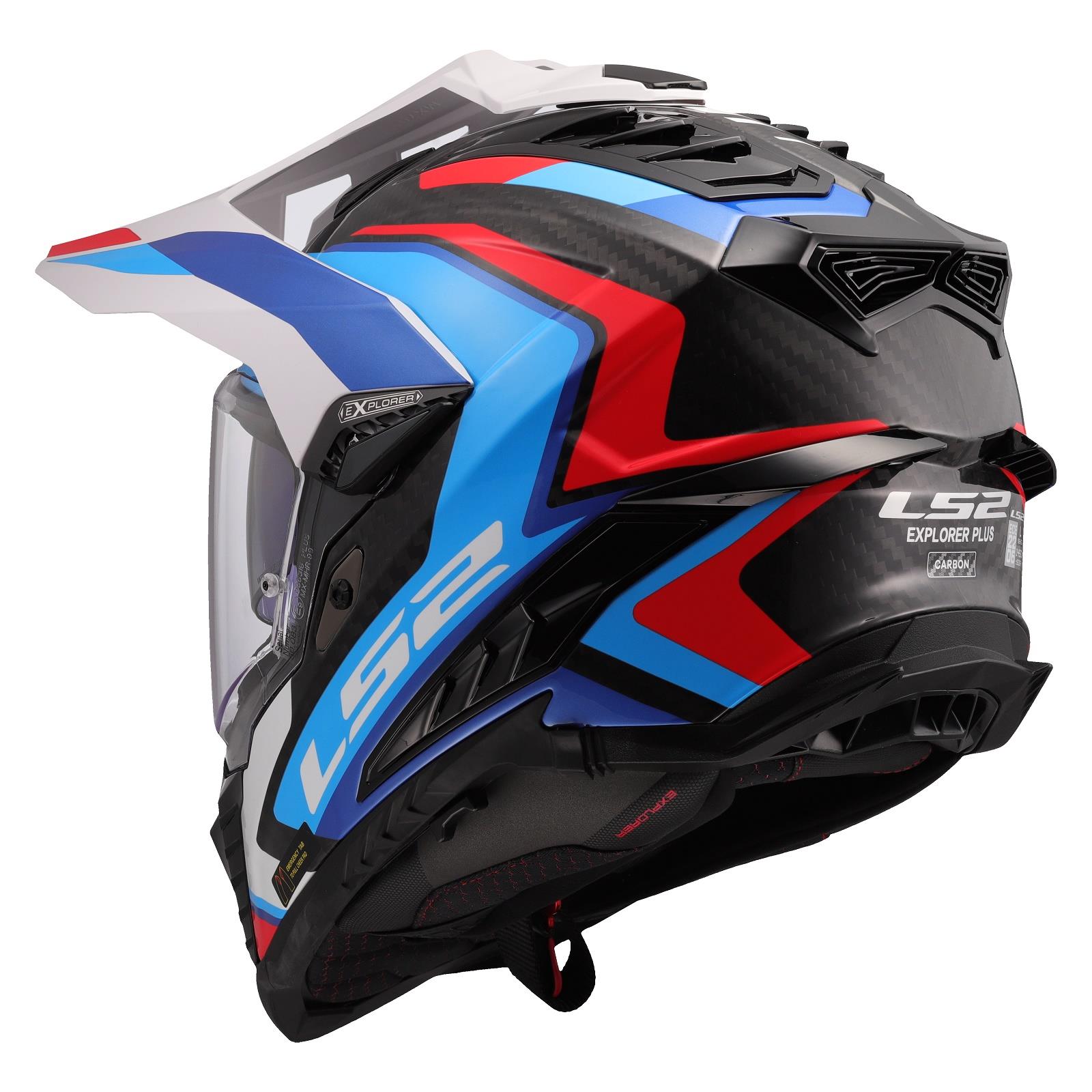 LS2 MX701 Carbon Explorer Frontier II Adventure Helmet Motocross MX Motorcross - Picture 21 of 26