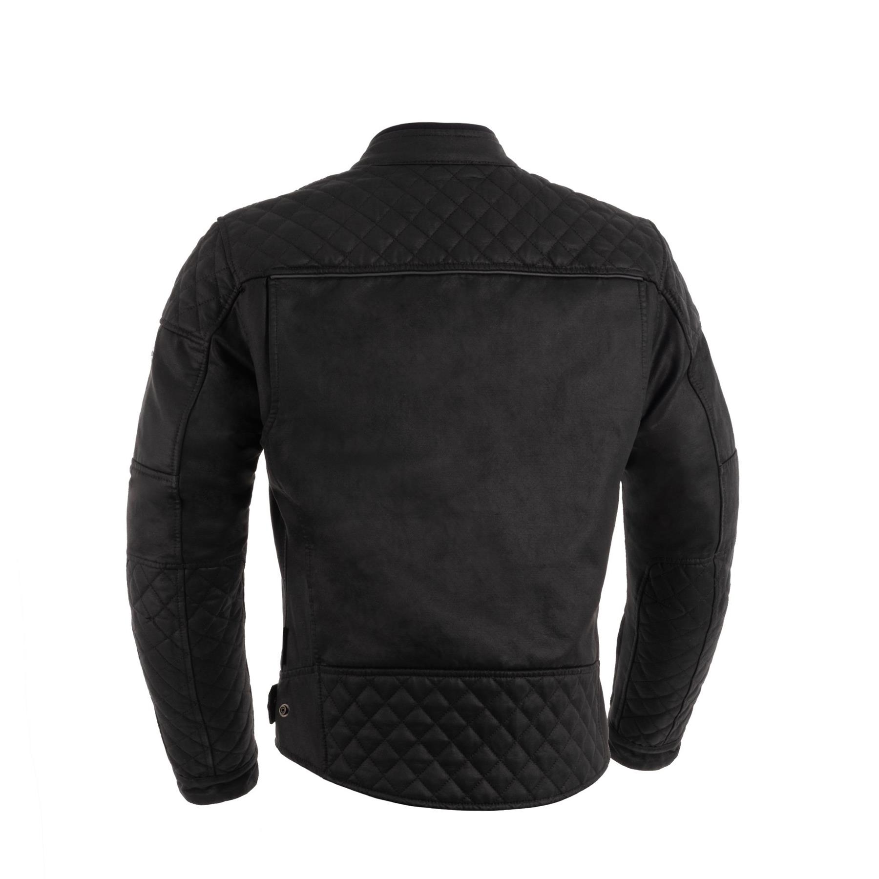 Oxford Hardy 2.0 Mens Motorcycle Jacket Wax Touring Retro Motorbike Jacket - Picture 4 of 24