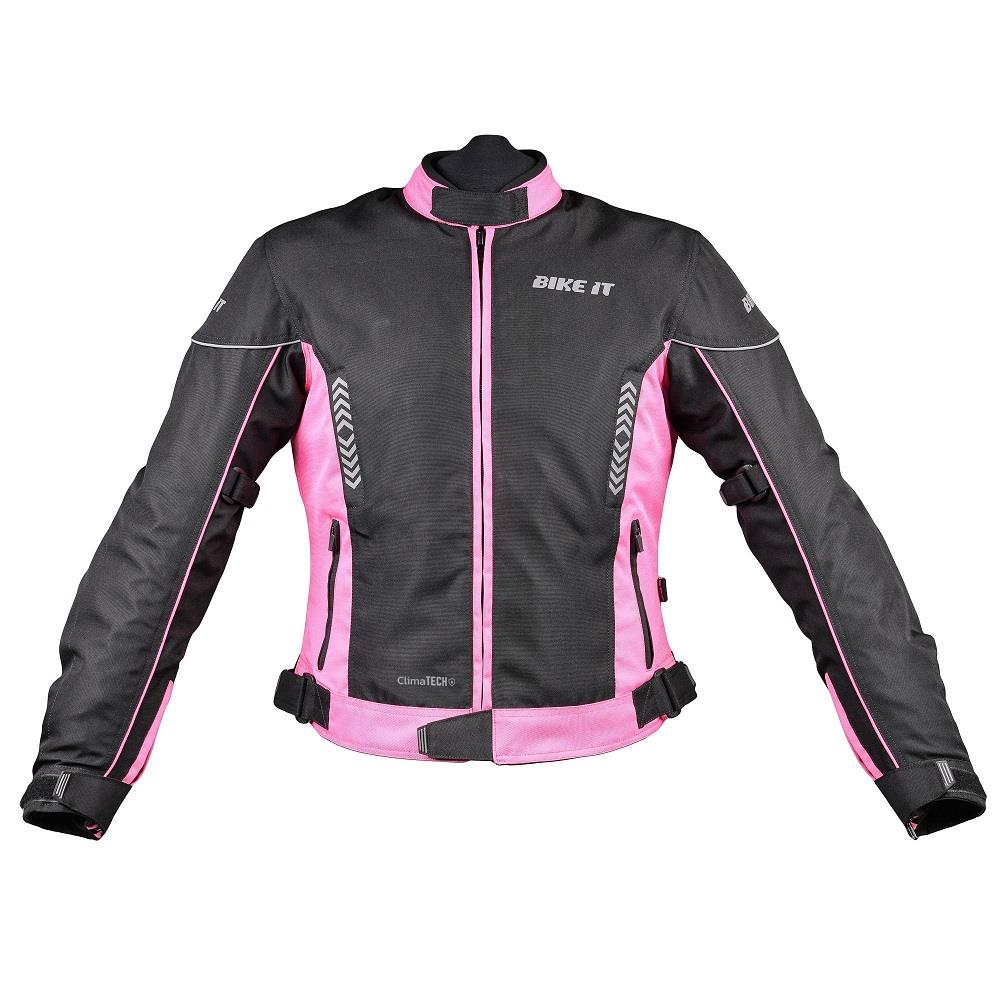 Bike It Insignia Ladies Waterproof Motorcycle Jacket All Year Thermal Vented - Picture 13 of 23